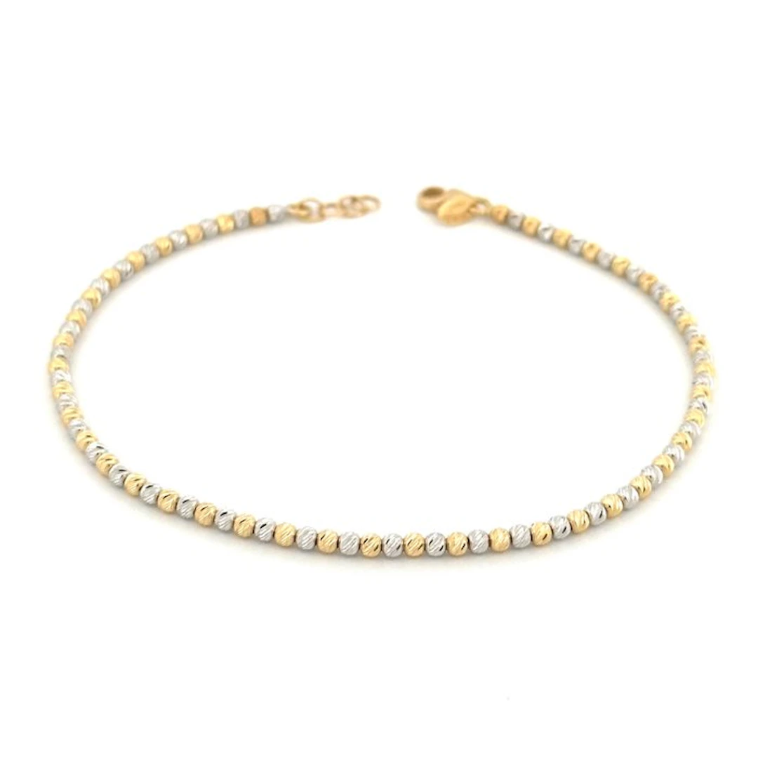 Bracelet - 18 kt. White gold, Yellow gold - Gold Art