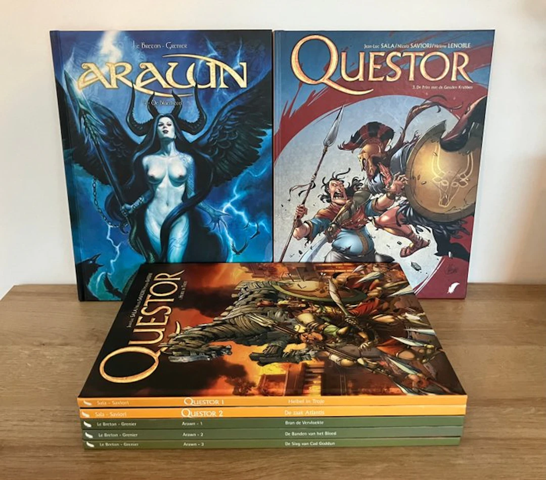 Arawn / Questor - 2 Opeenvolgende reeksen HC - 7 Album...