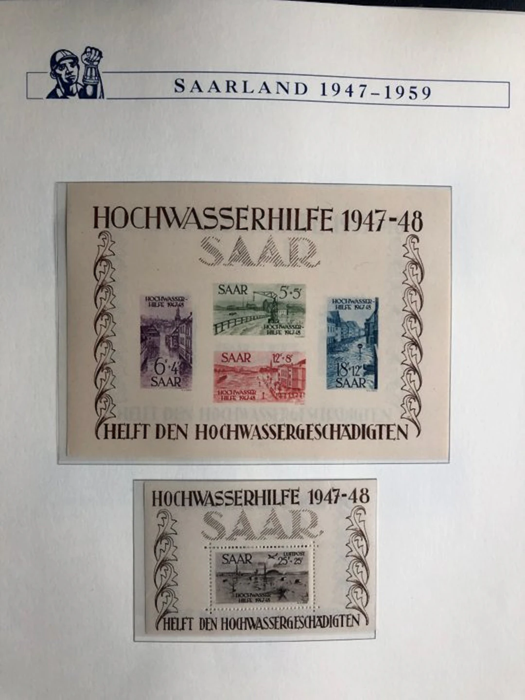 Saarland 1947/1959 - In the main issues: a complete...
