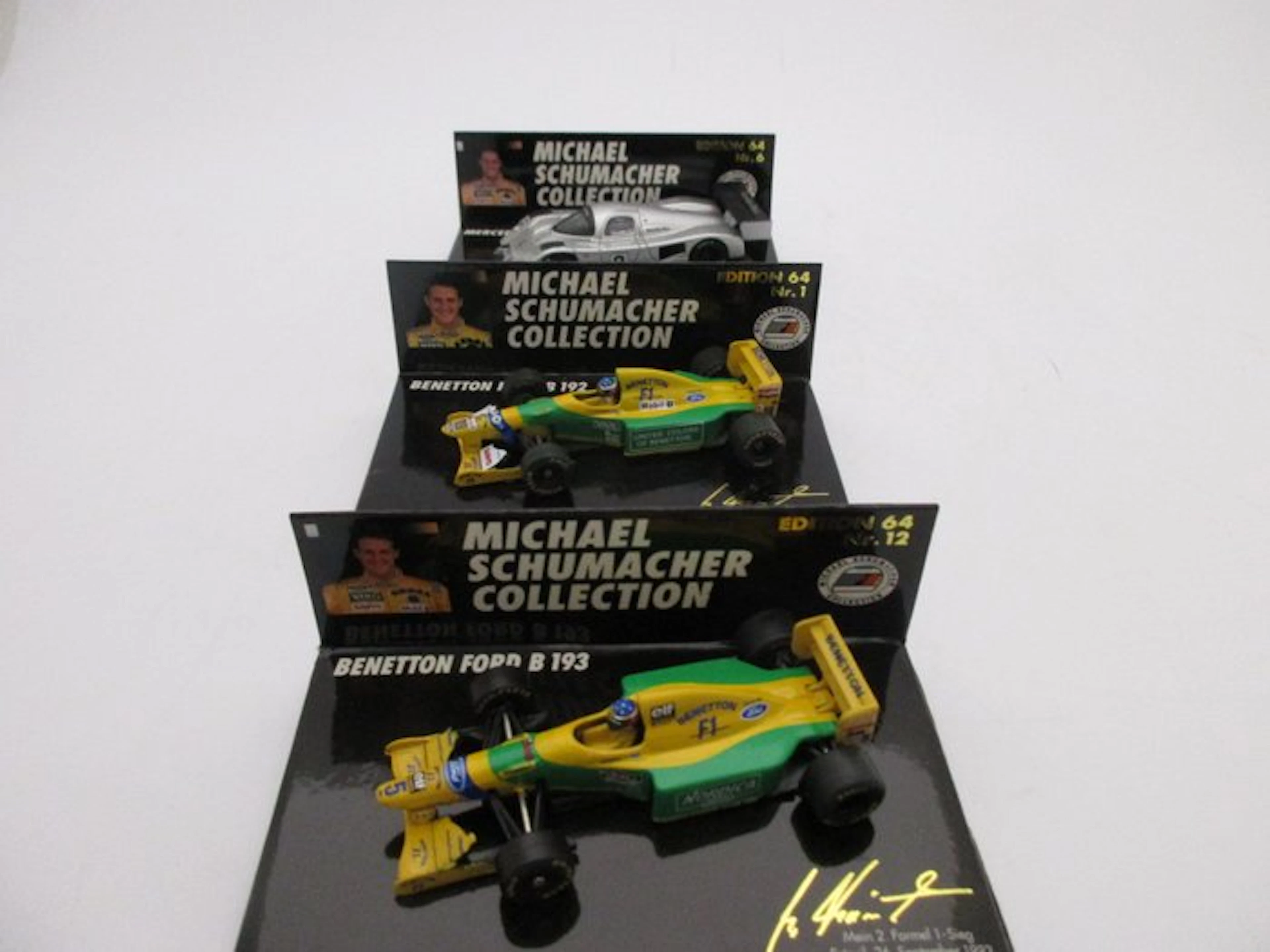 Michael Schumacher Collection - 1:64 - Model car (3)...