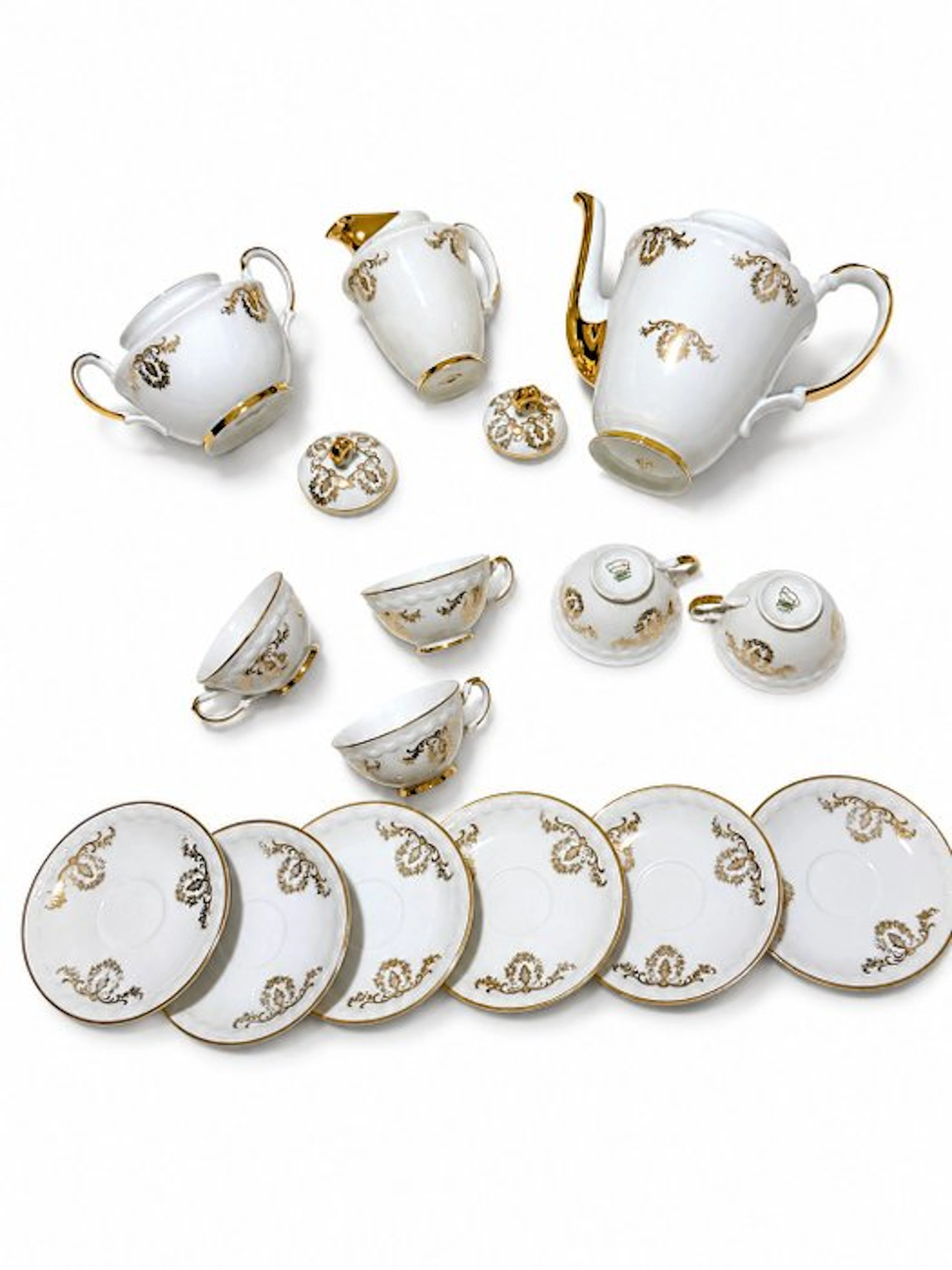 Richard Ginori - Coffee set (15) - Porcelain