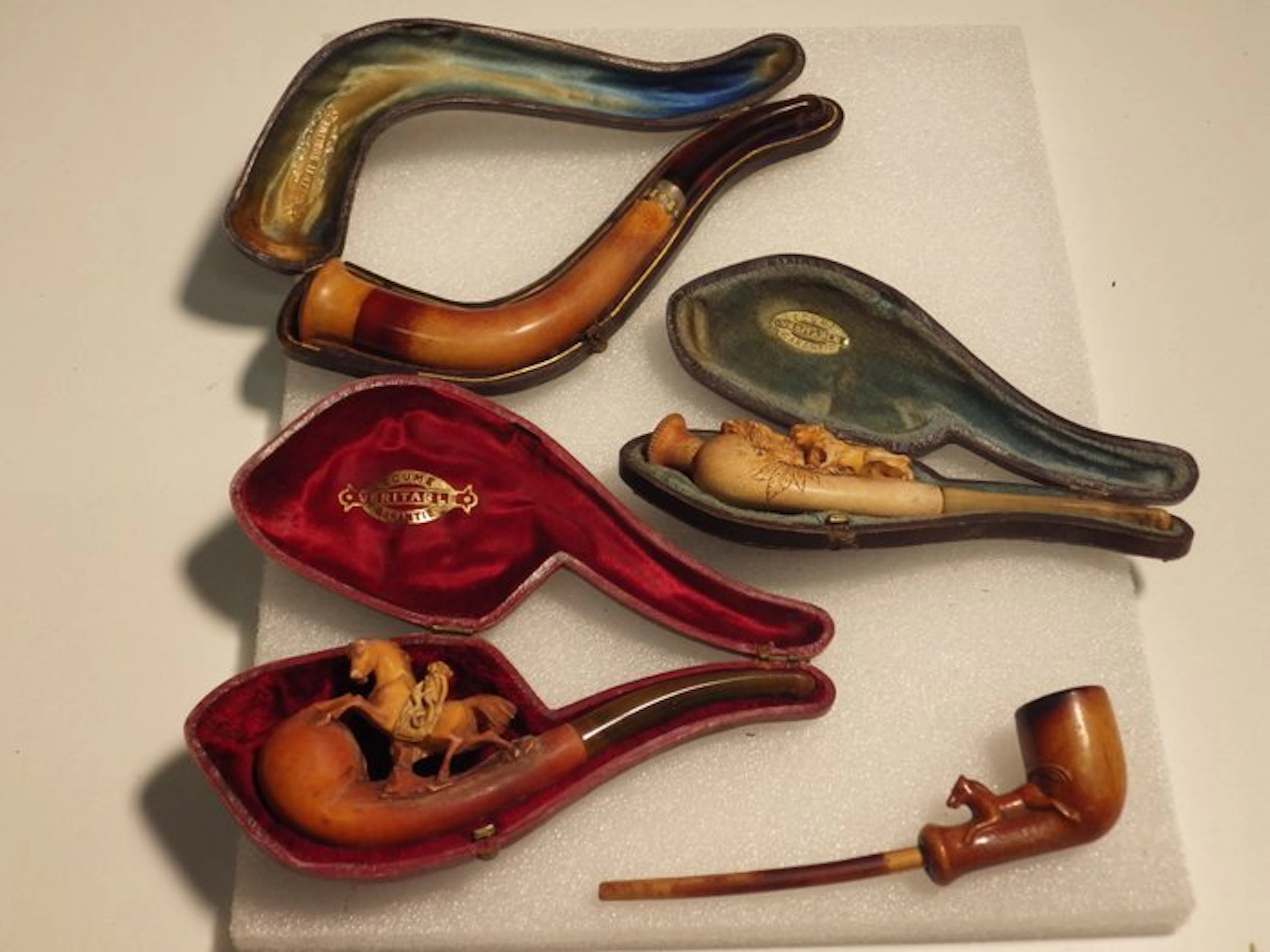 Meerschaum pipe - Sea foam - (4)