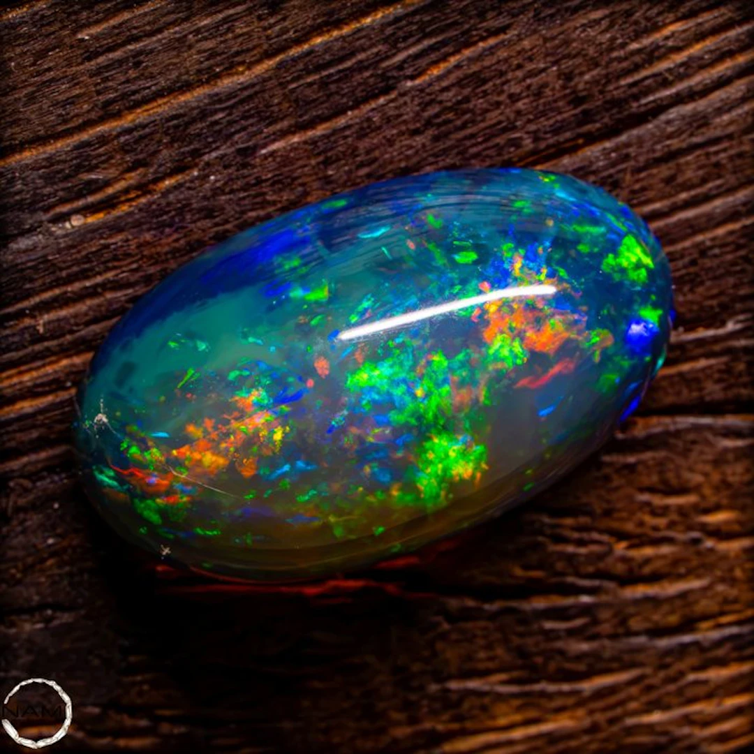 Large First-Quality Black Opal Cabochon 12.15ct- 2.43 g