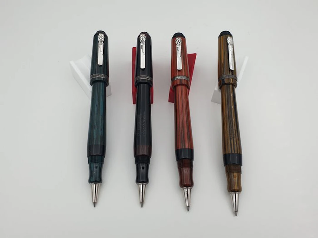 Marlen - Set 4 penne Maschere Atellane - Edizione...