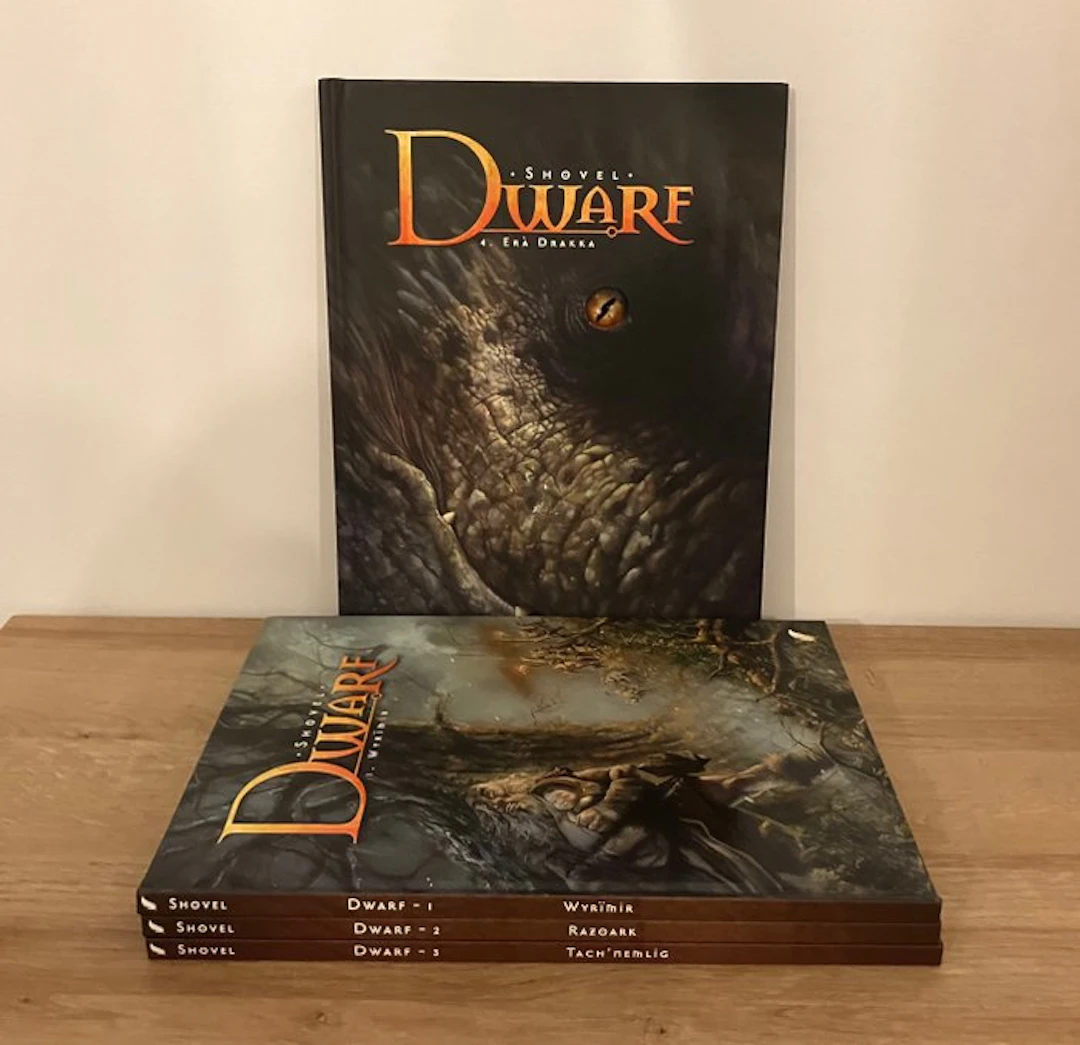 Dwarf 1 t/m 4 - Complete reeks HC - 4 Album - First edition - 2012/2016