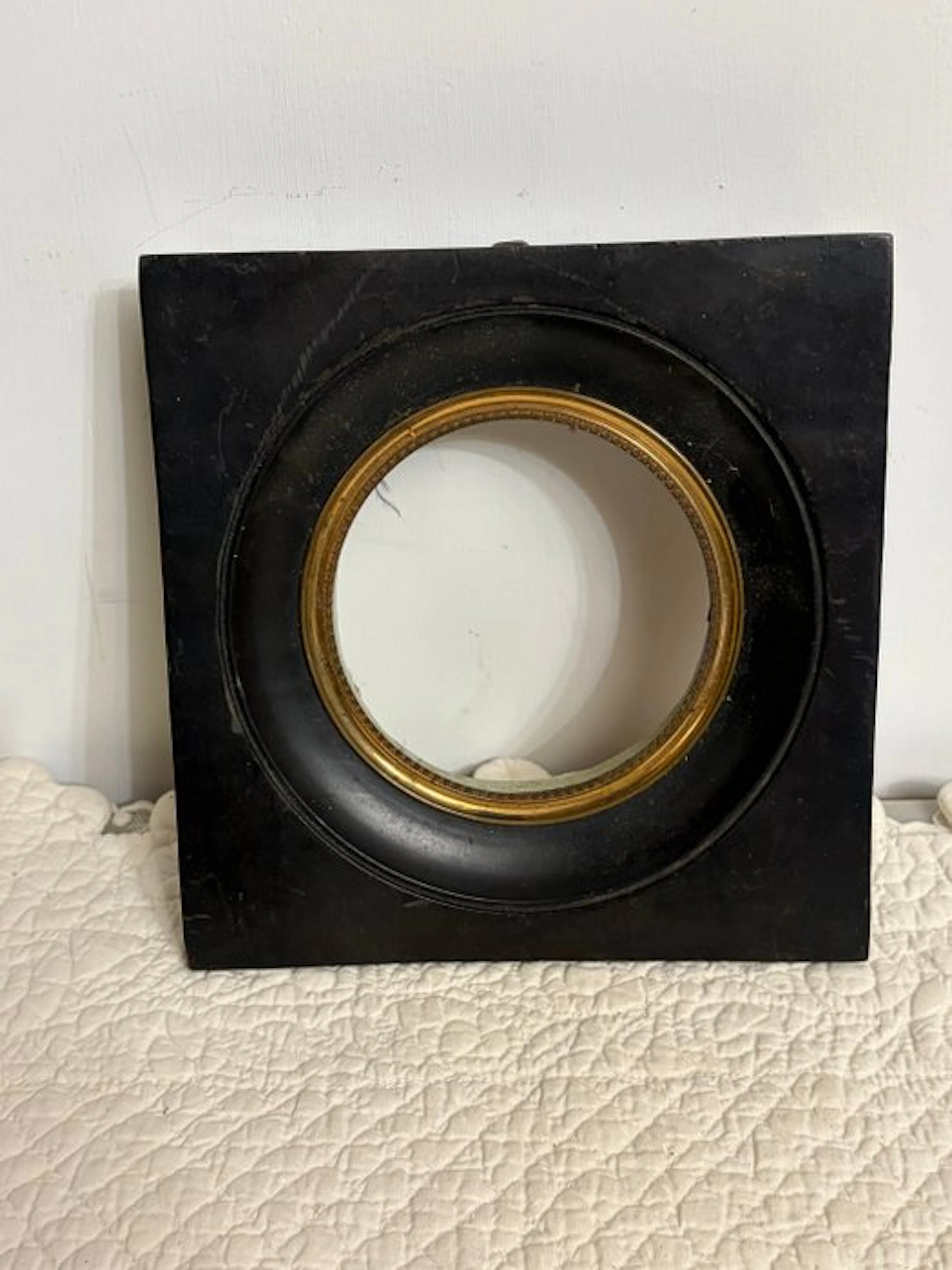 Frame - Wood, Brass - Rare antique frame