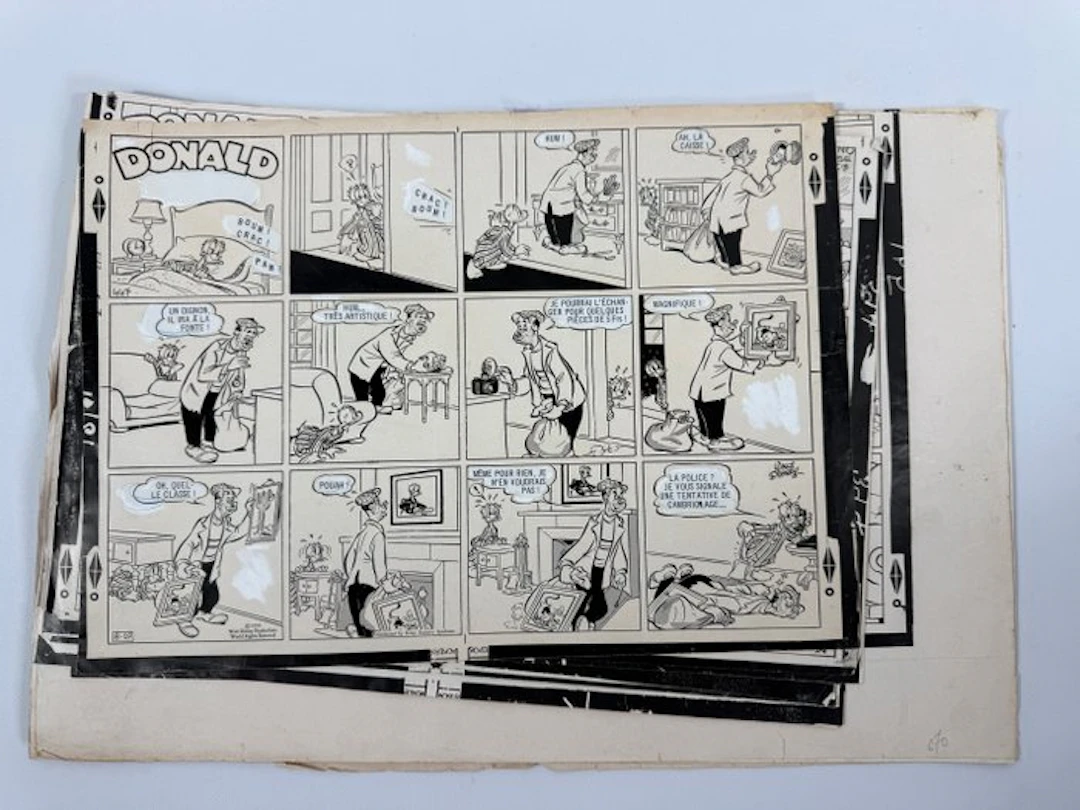 Disney - 11X Bromures d'époque - Années 60 - 1960