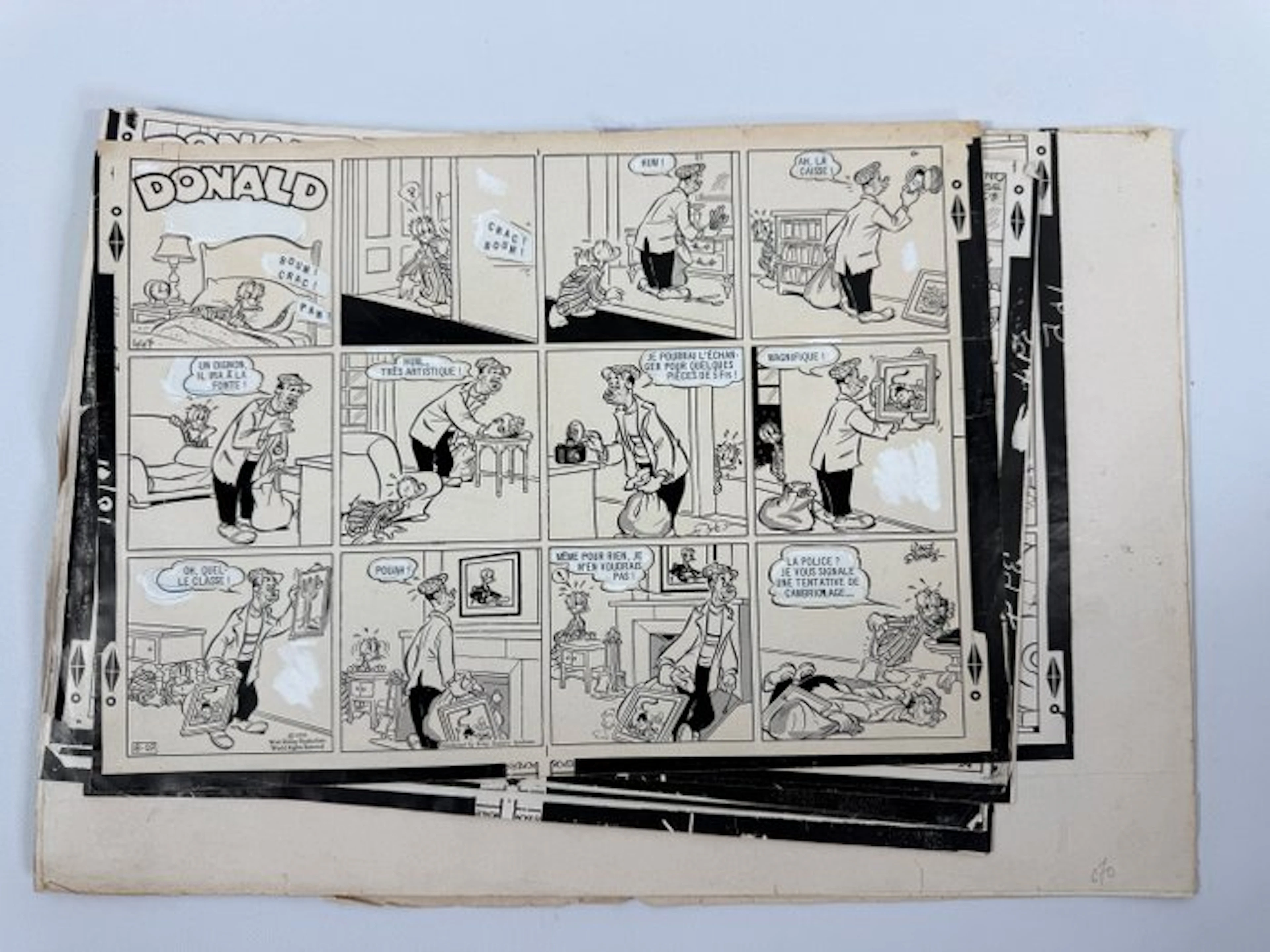 Disney - 11X Bromures d'époque - Années 60 - 1960