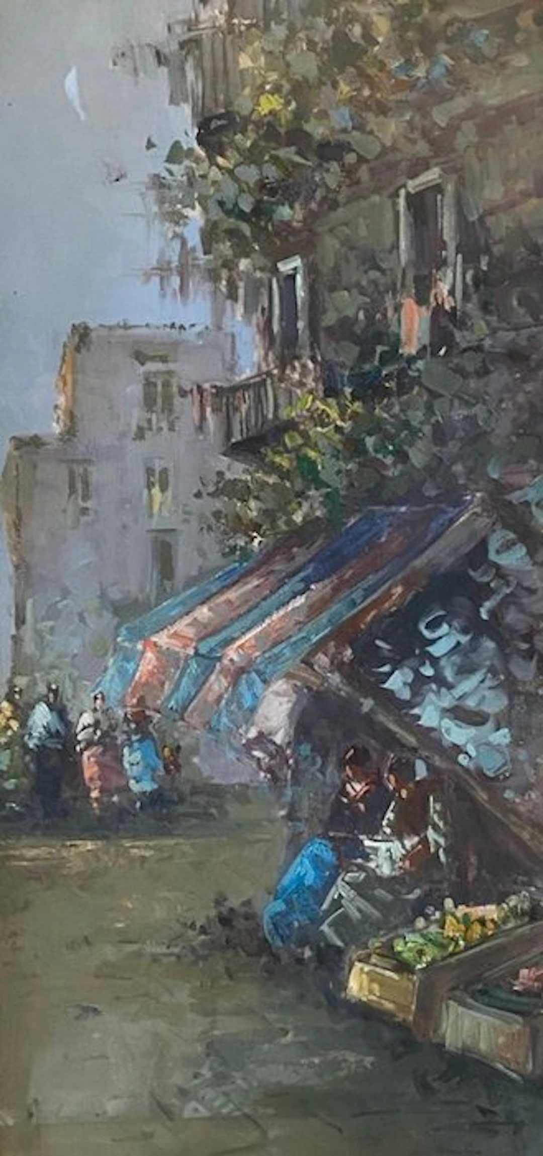 Italian school (XX) - Mercato