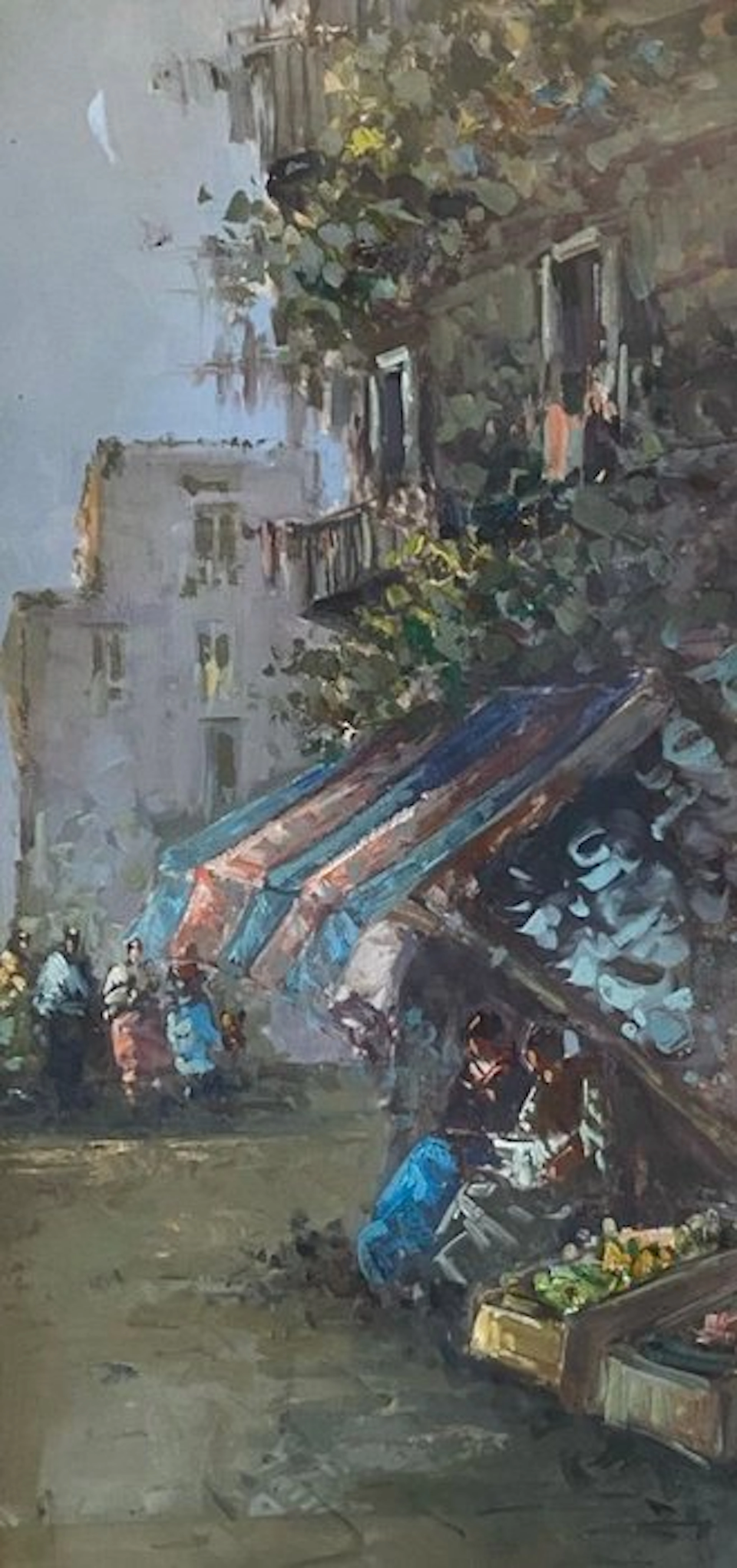 Italian school (XX) - Mercato