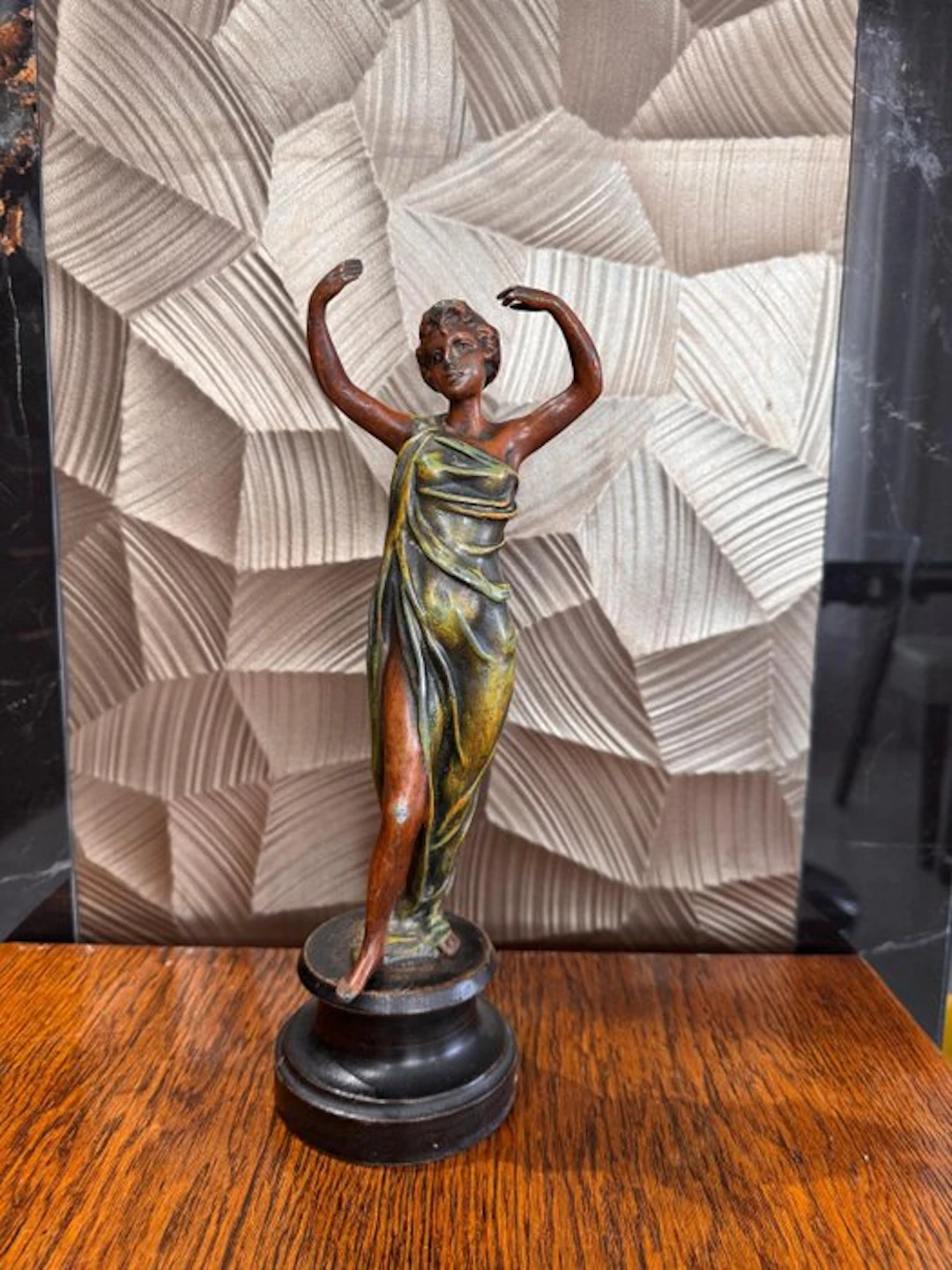 v.constant - Sculpture, Sculpture bronze ( la danse ) - 33 cm - Bronze