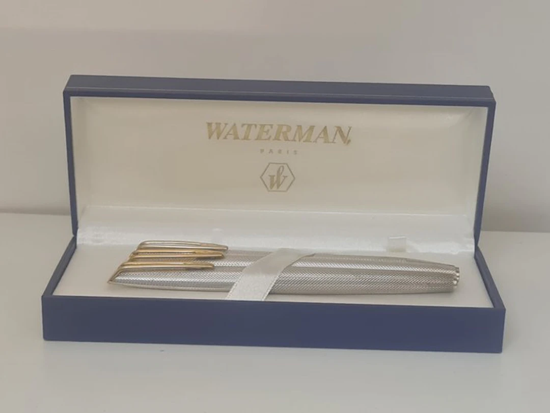 Waterman - CF ARGENT 66 GRAINS D'ORGE (stylo à plume