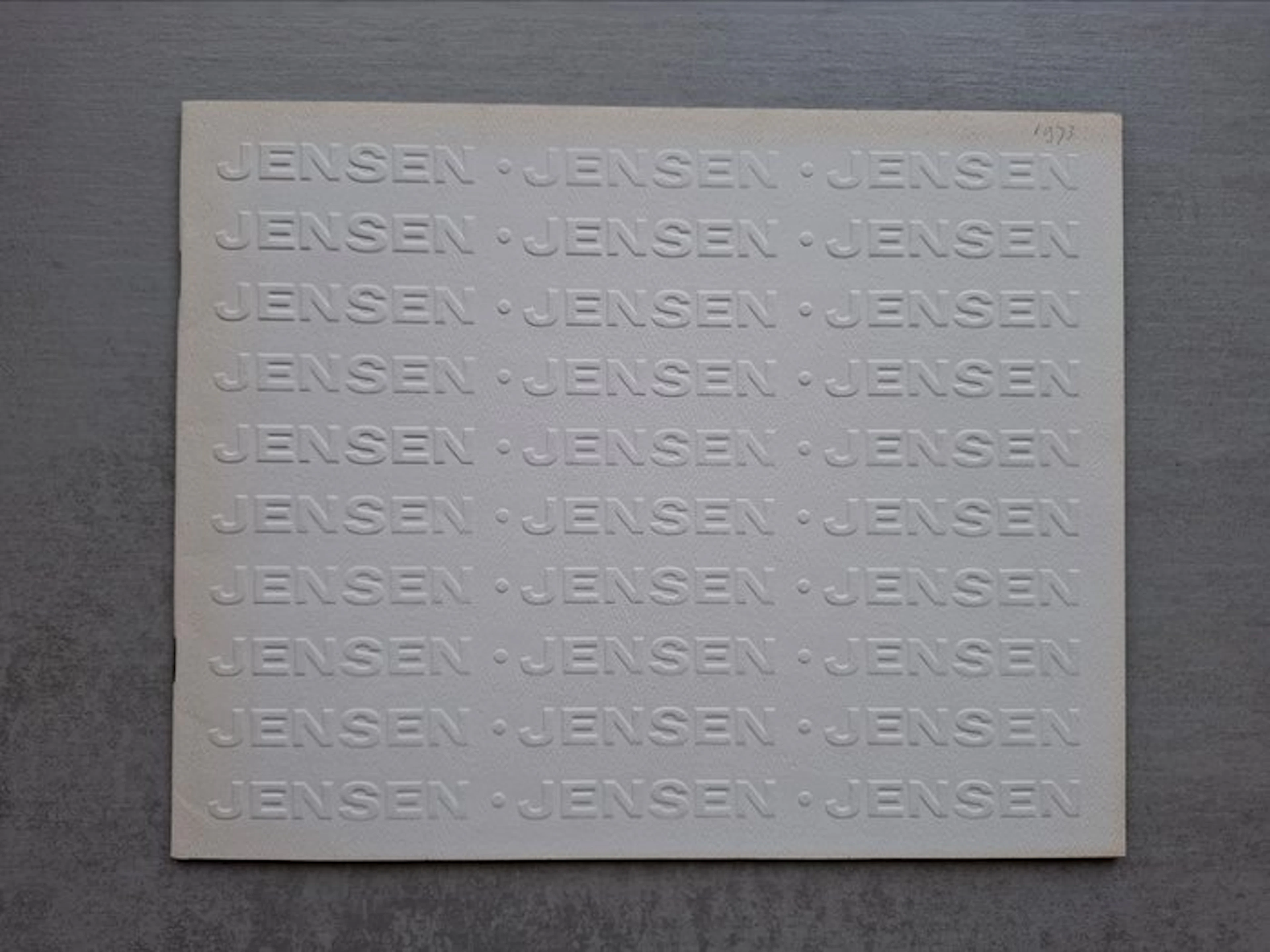 Brochure - Jensen - Interceptor III - 1972