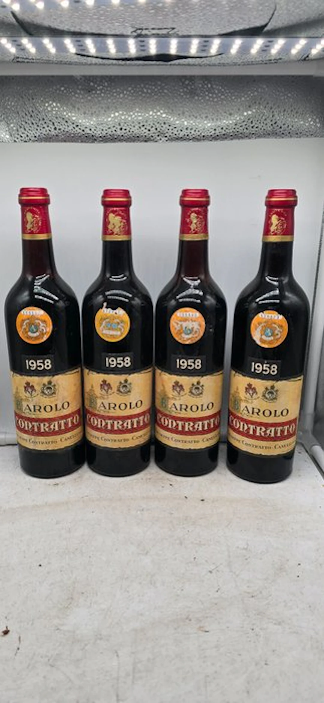 1958 Giuseppe Contratto - Barolo DOCG - 4 Bottles (0.75L)