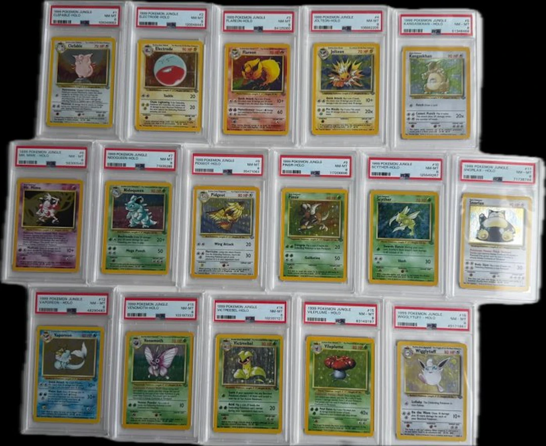 Pokémon - 16 Complete set - WOTC - Jungle