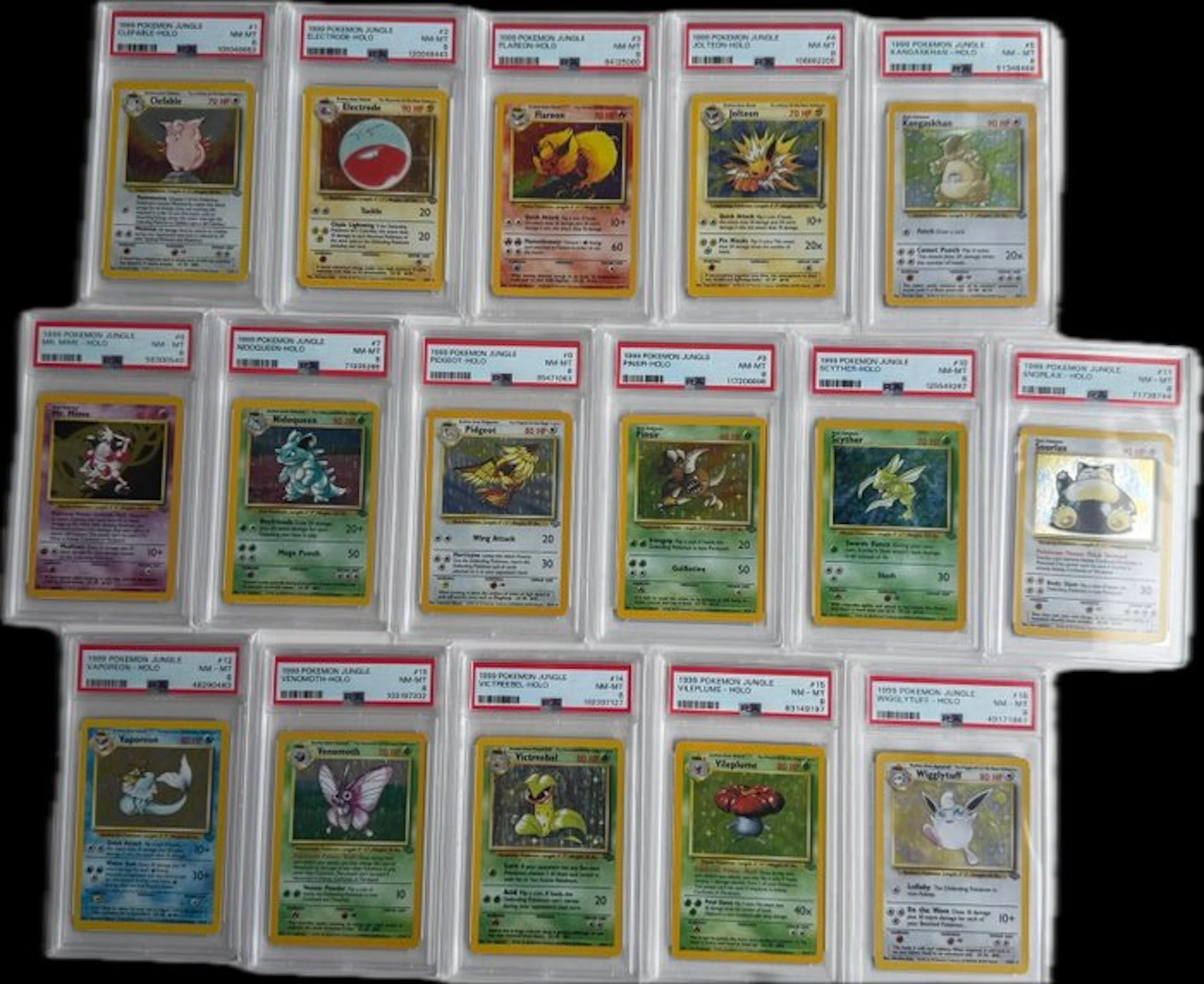 Pokémon - 16 Complete set - WOTC - Jungle