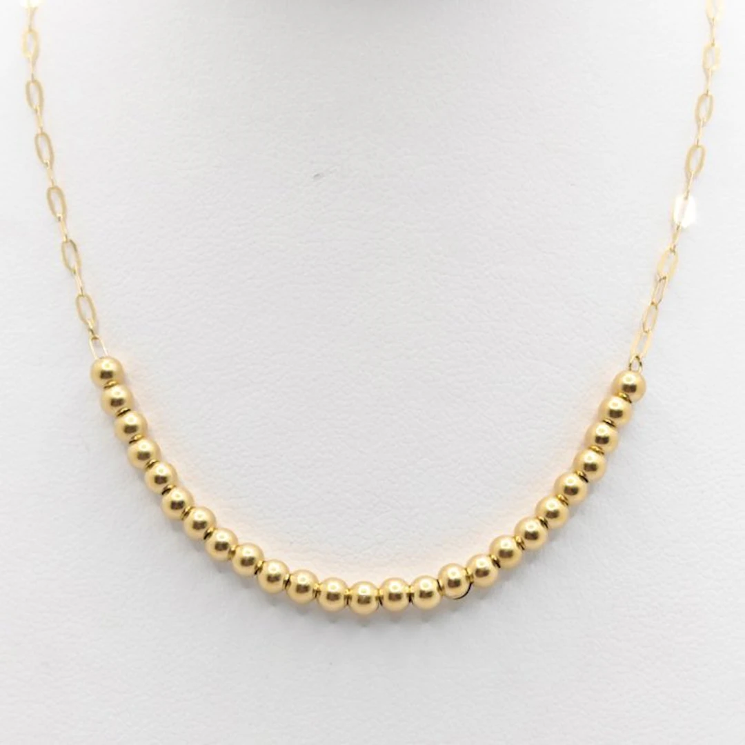 No reserve price - Necklace - 18 kt. Yellow gold
