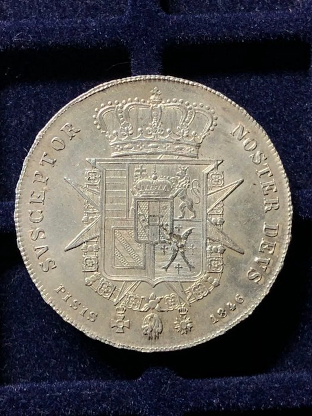 Italy, Granduchy of Tuscany Leopold II. Francescone 1846
