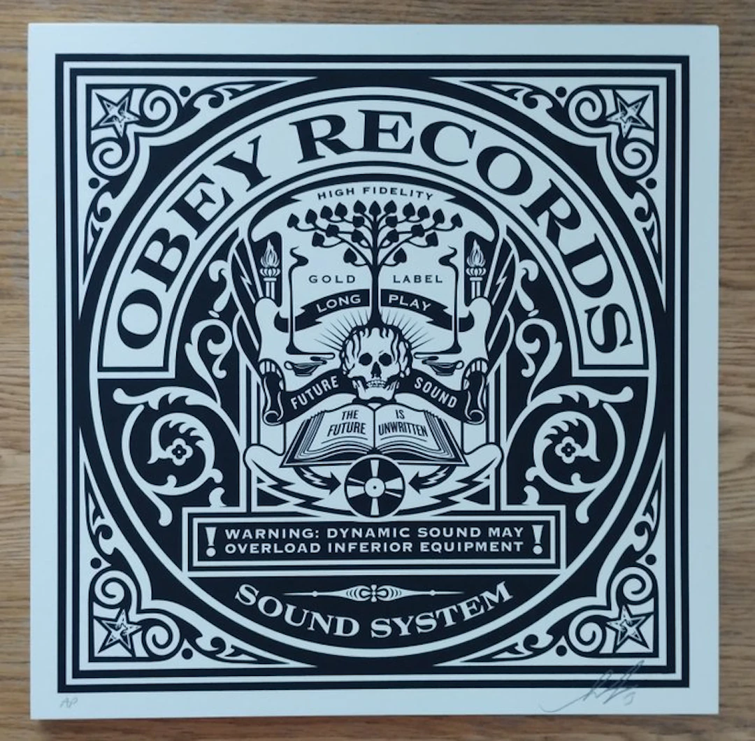 Shepard Fairey (OBEY) (1970) - The Future is Unwritten (artist proof)
