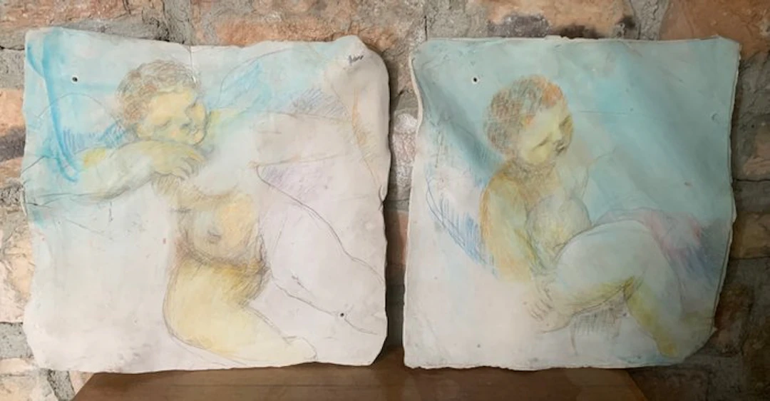 Panel (2) - Ceramic, Plaster