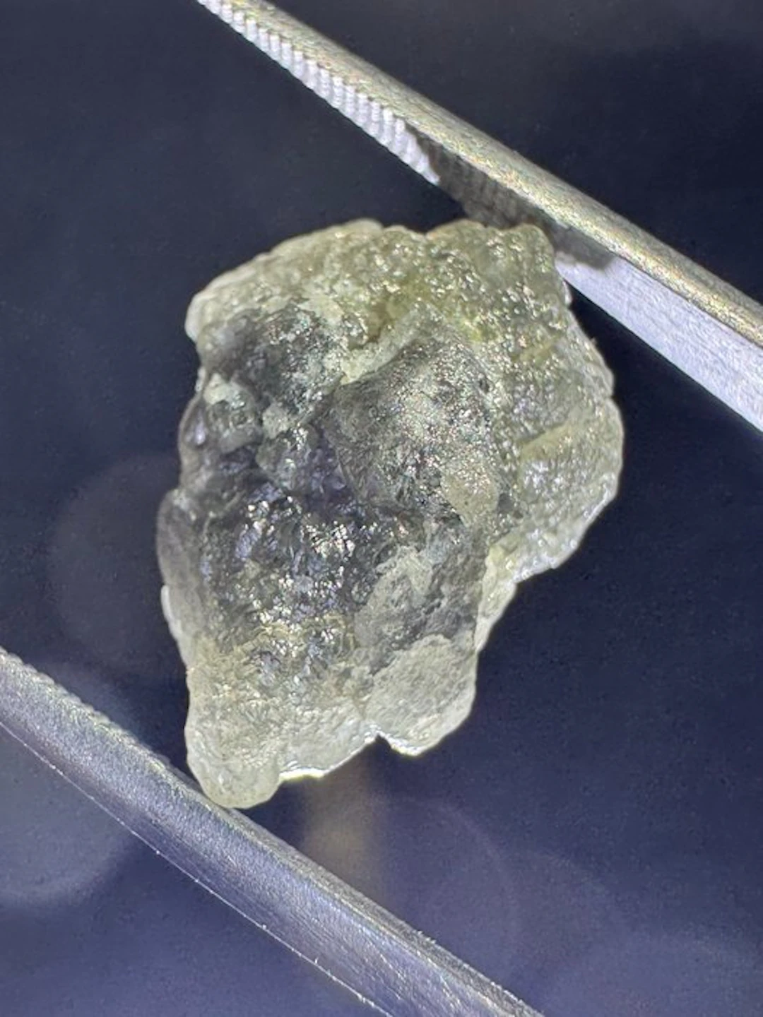 Natural gray rough diamond