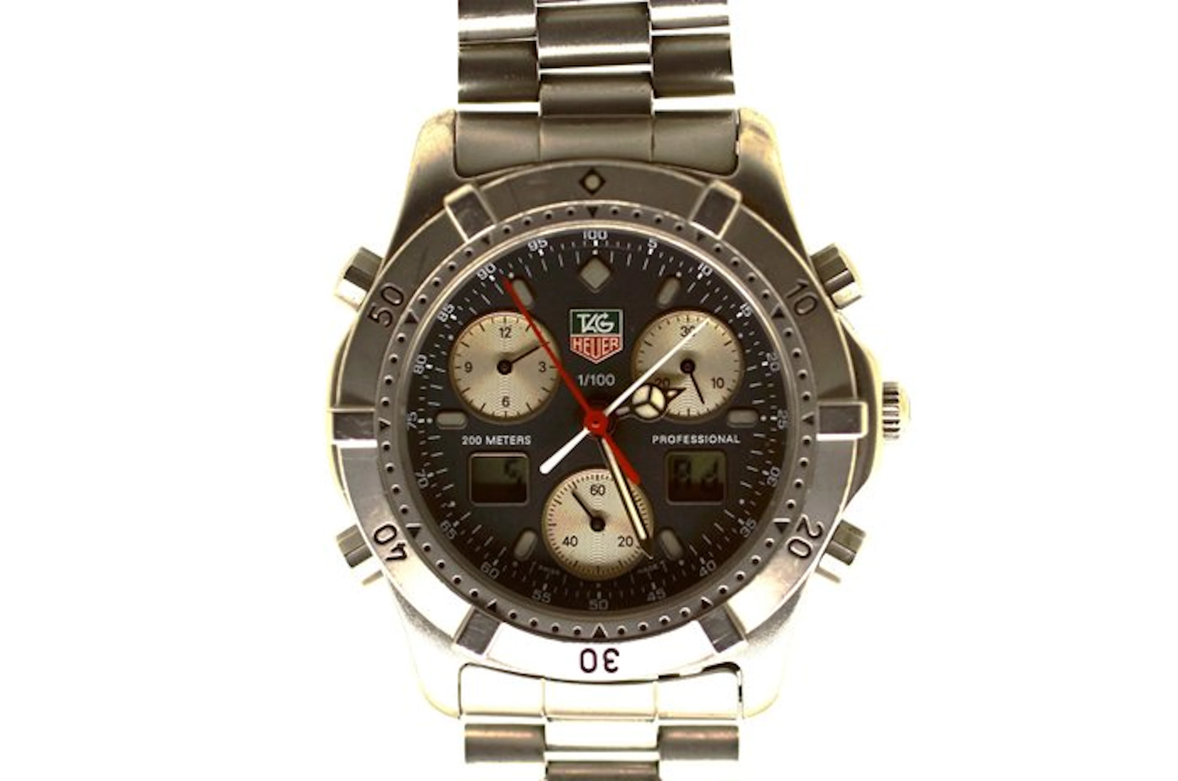 TAG Heuer - Chronograph Professional 200 meters Full Set...