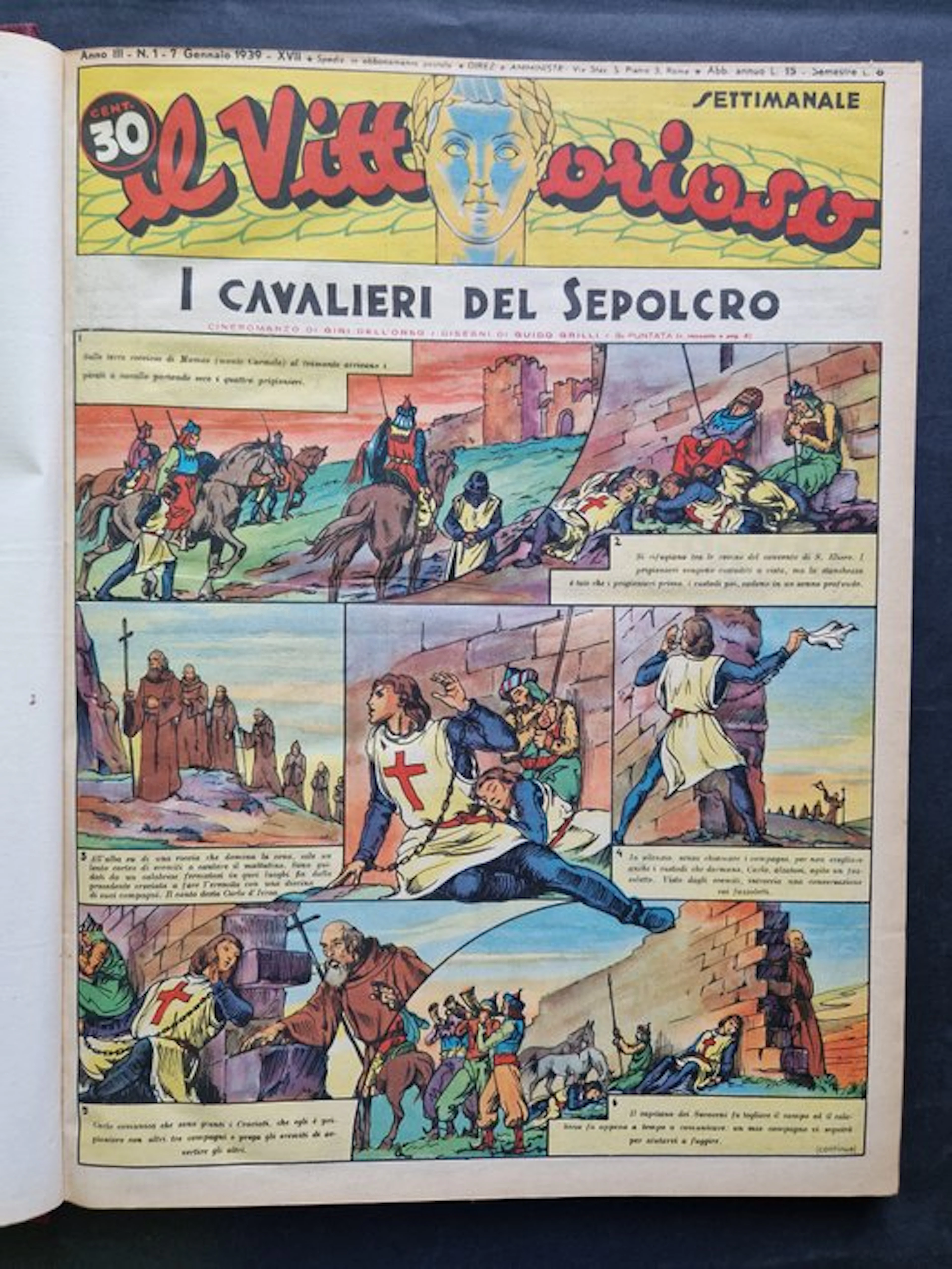 Il vittorioso - Il Vittorioso 1939 Anno III – Raccolta rilegata - 1 Comic