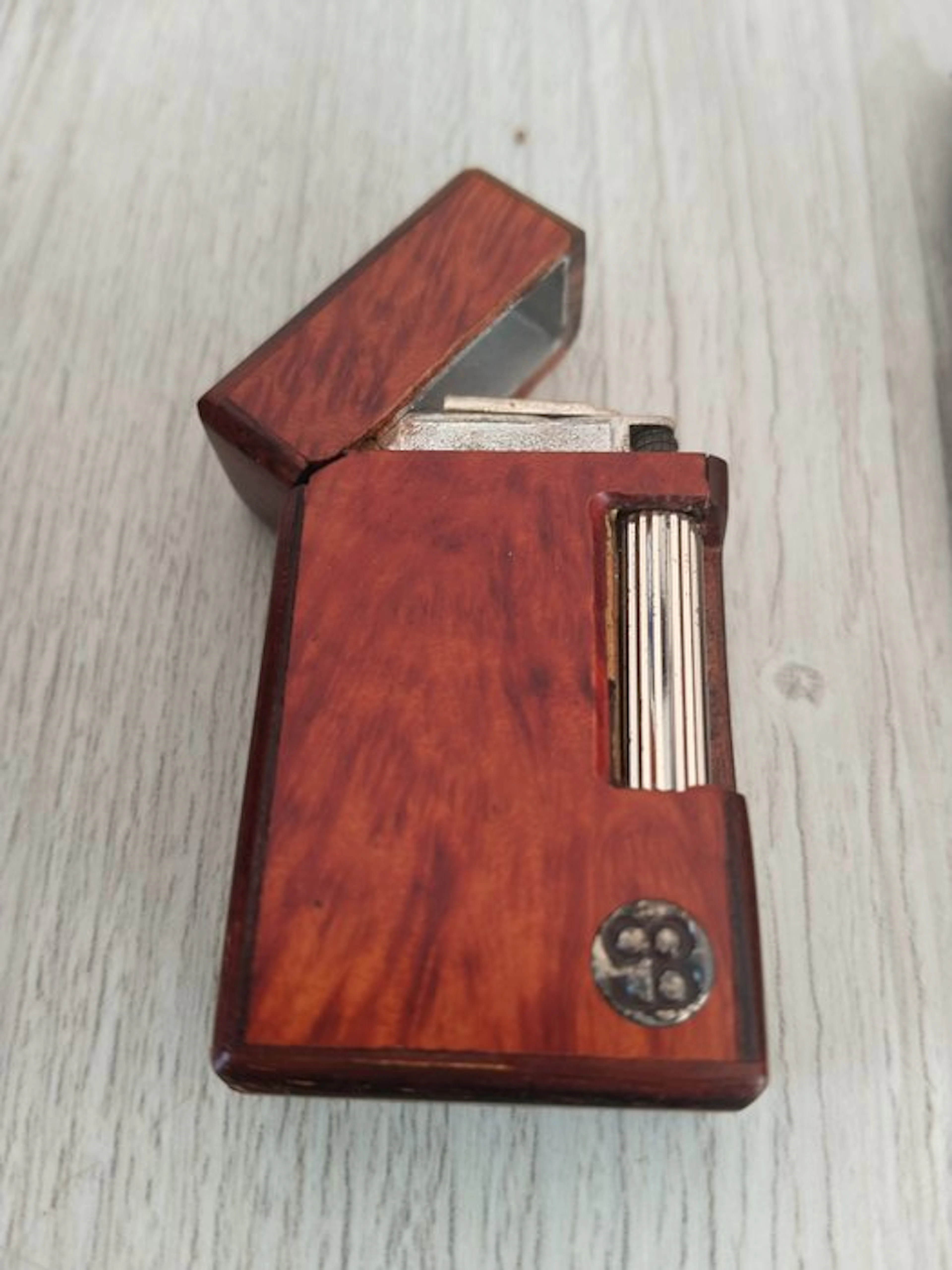 Cesare Barontini - Lighter - Briar, Silverplate - (2)