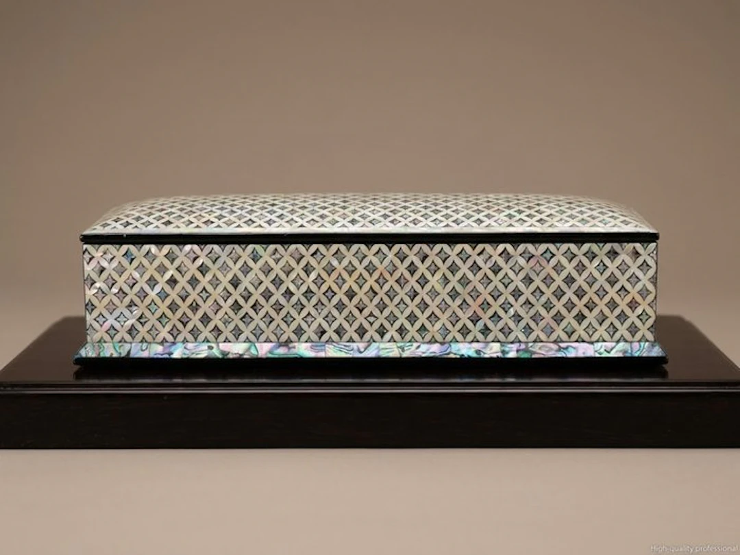 Scatola giapponese vintage - Box - Lacquer and Mother of Pearl