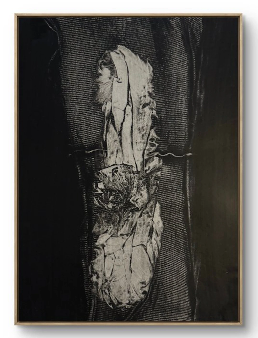 Robert Detheux (1932-2010) - Le Voile déchiré – vers 1980...