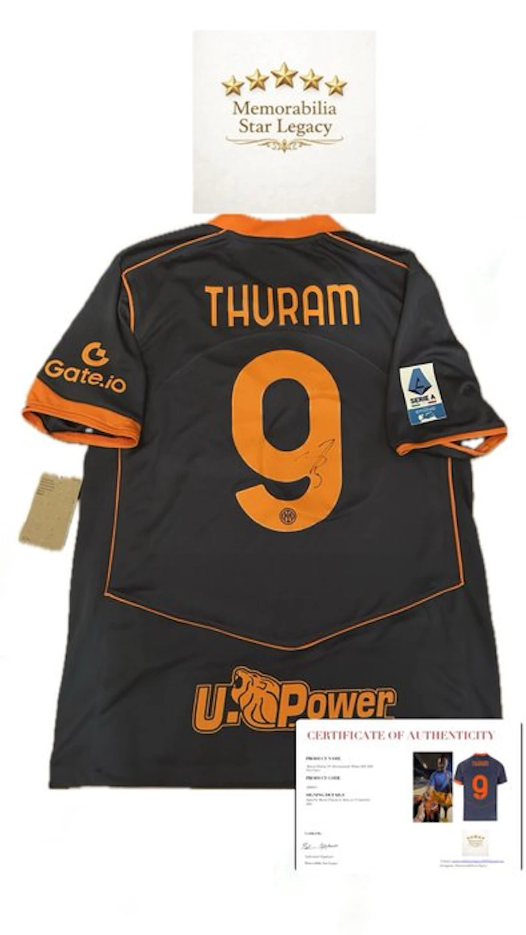 Inter Milan - Italian Football League - Marcus Thuram - 2026 - Football shirt