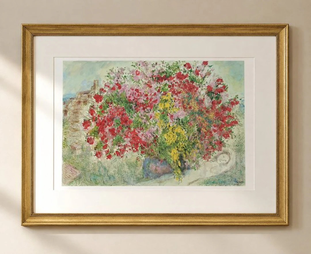 Marc Chagall (1887-1985), after - Les Jardin de Saint Paul