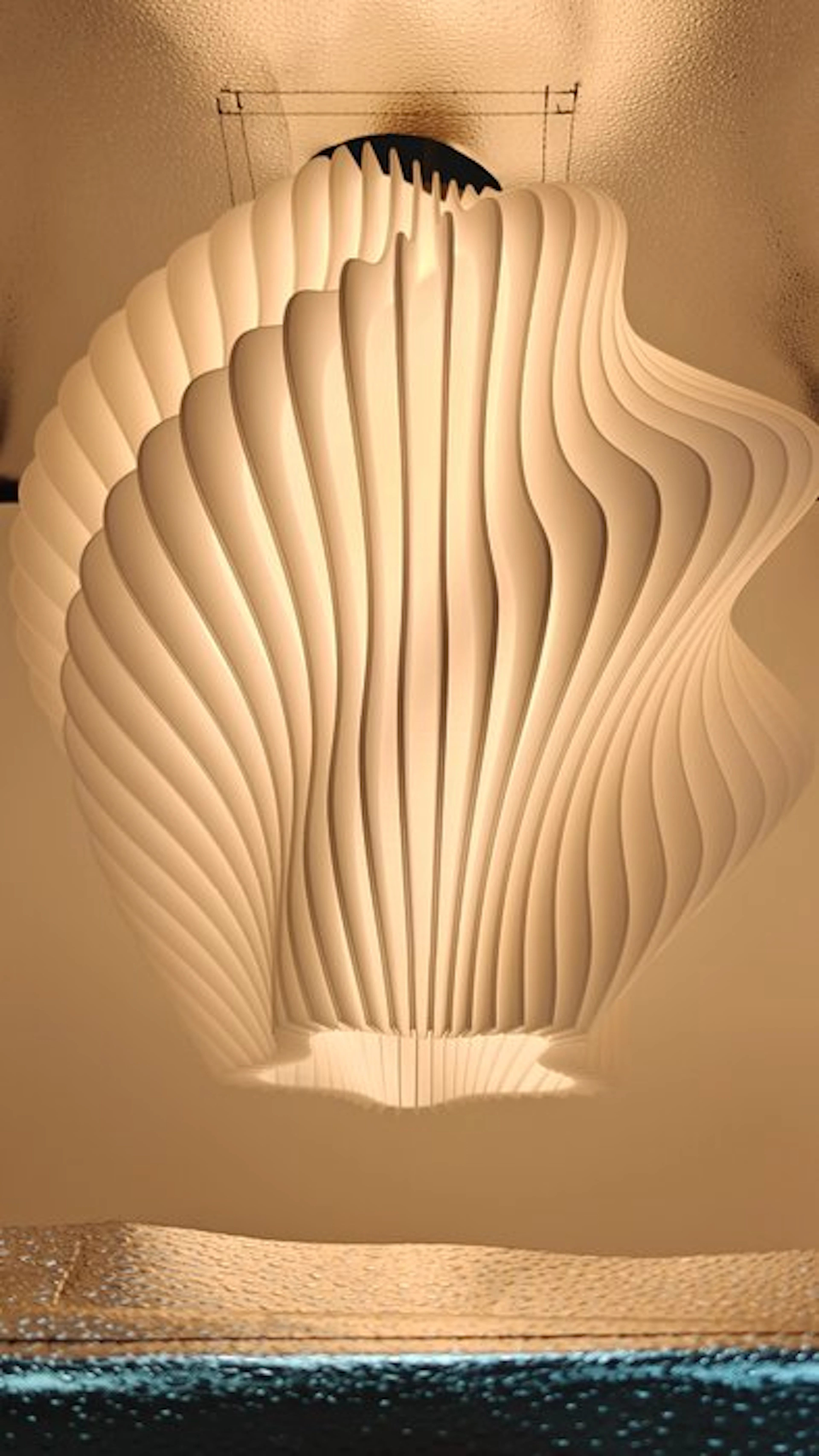 Lumovim - Hanging lamp - Eureka Mega - Biopolymer