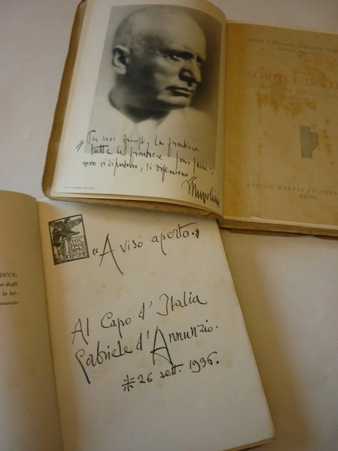 Benito Mussolini Scritti e Discorsi vol X e vol XI - con...