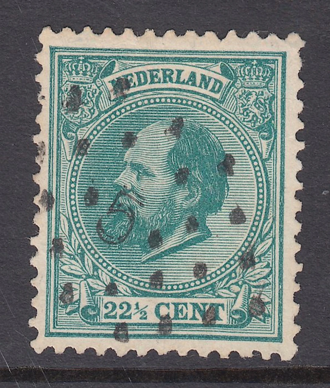 Netherlands 1888 - King William III - NVPH 25L