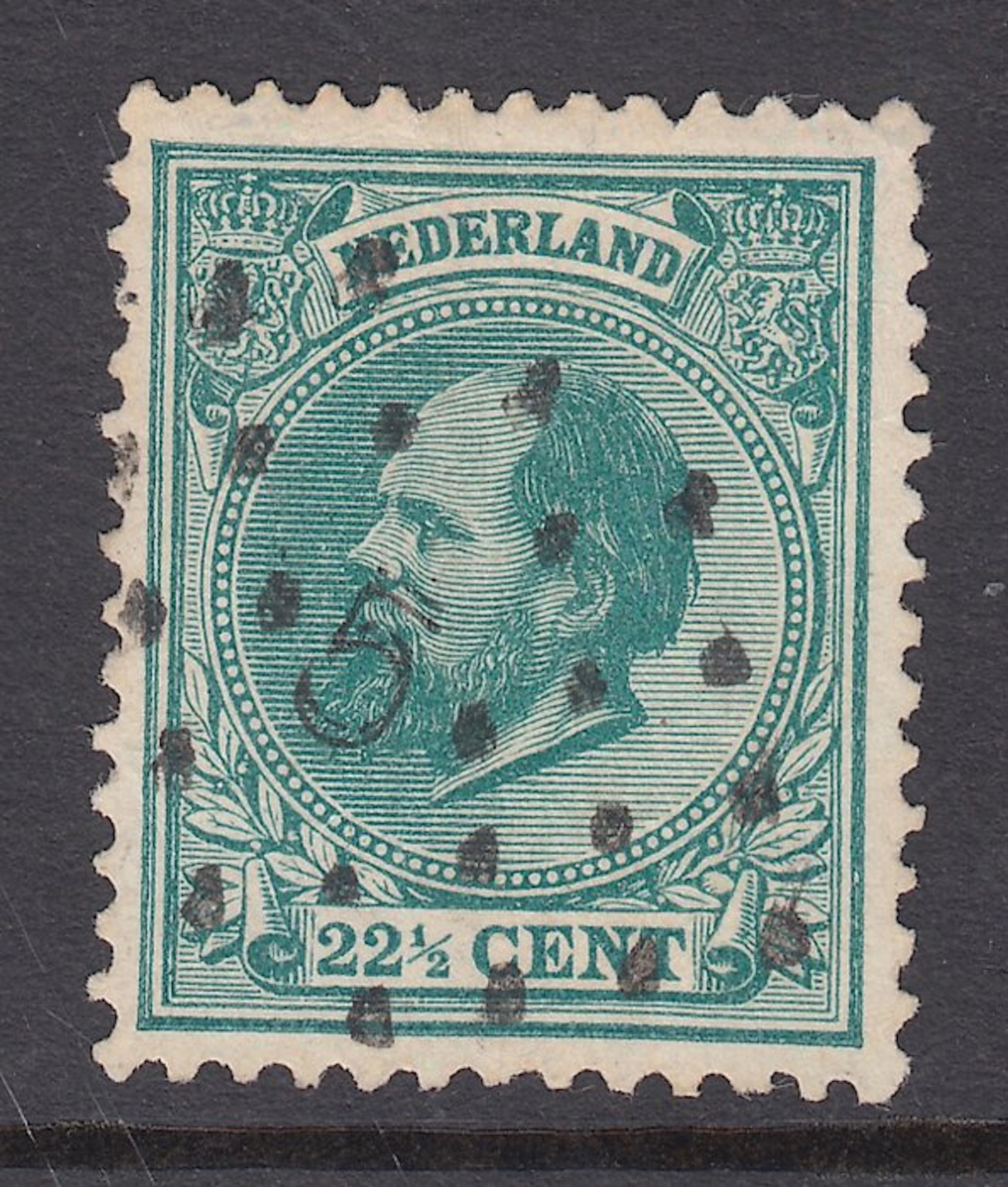 Netherlands 1888 - King William III - NVPH 25L
