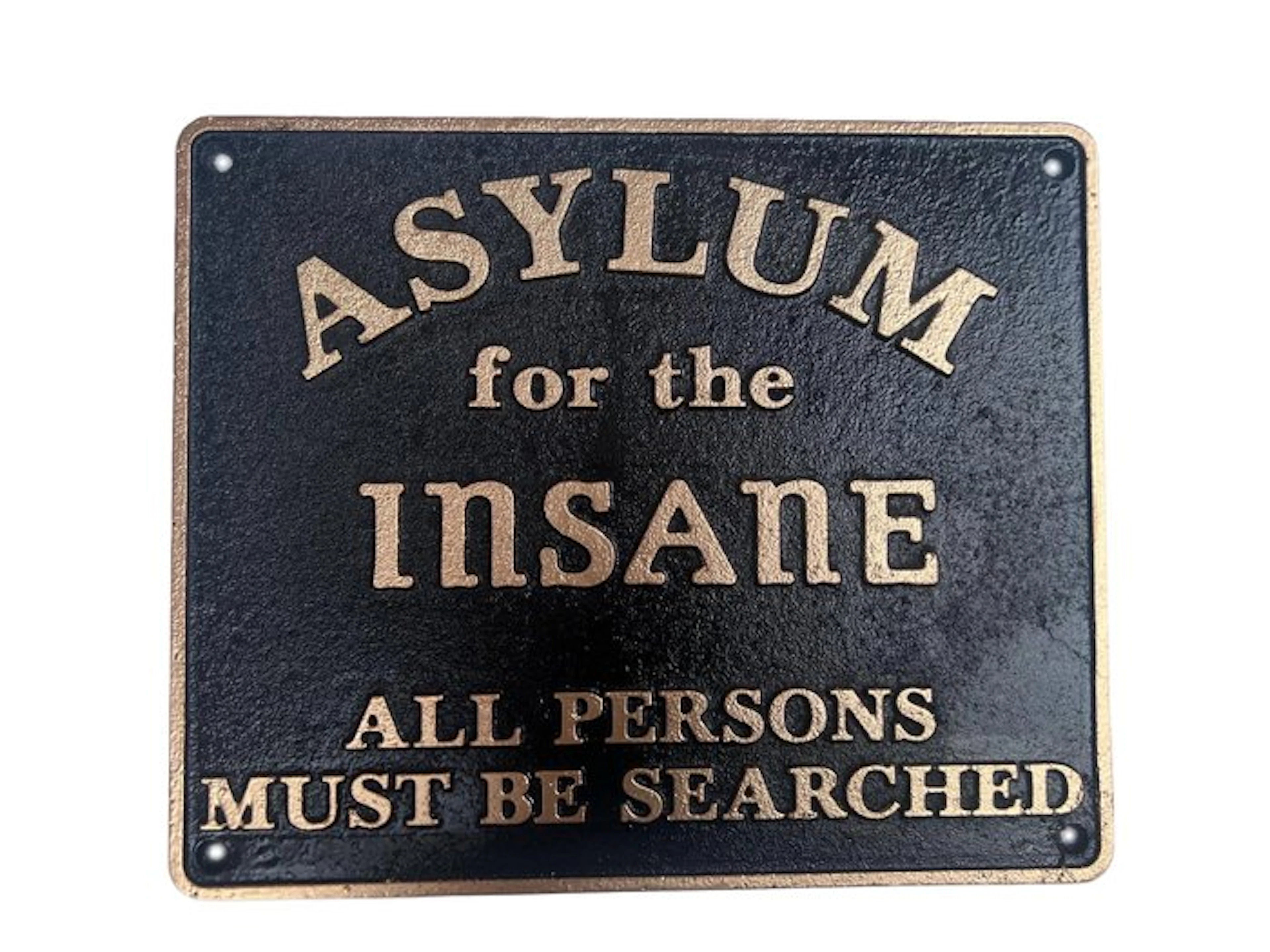 Decorative ornament - Asylum for the insane - Europe