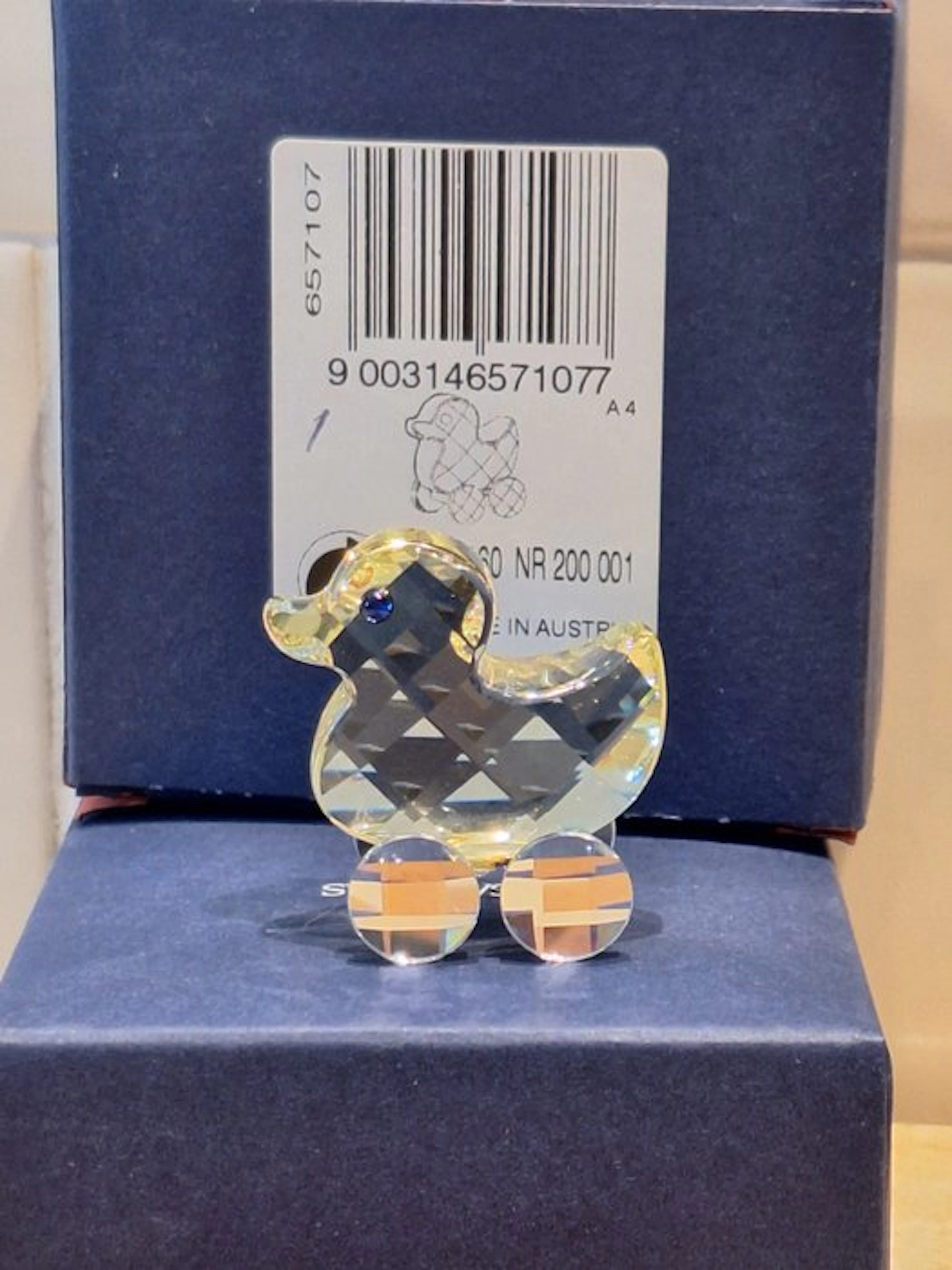 Swarovski - Figurine - Lucy the duck 657107 - Box - Crystal