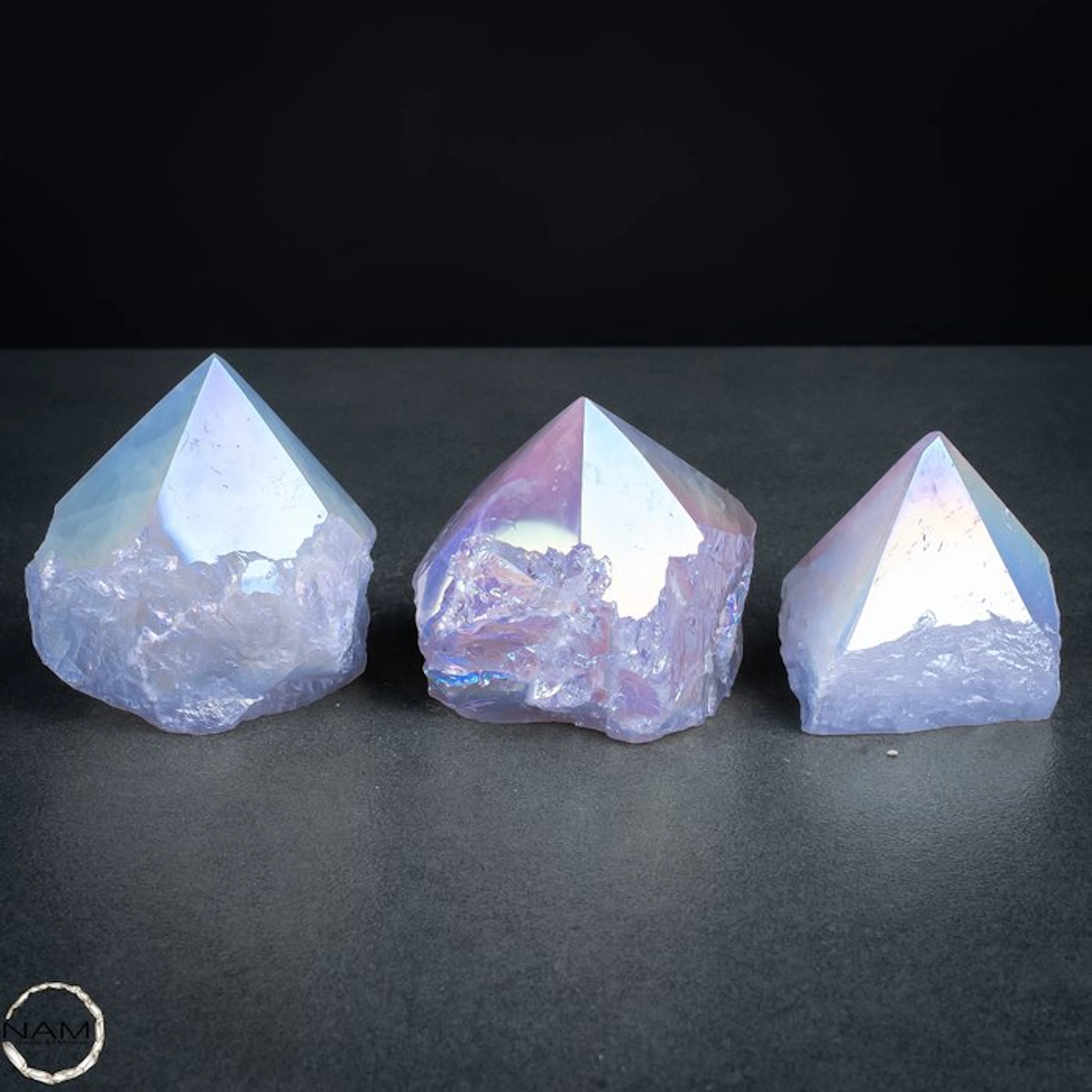 Angel Aura Quartz Tips – Enchantingly shimmering set with...