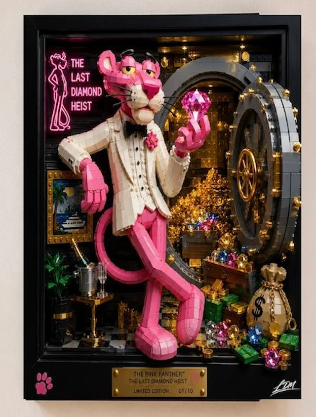 LEGO Merchandise - Art - “The Pink Panther – The Last...