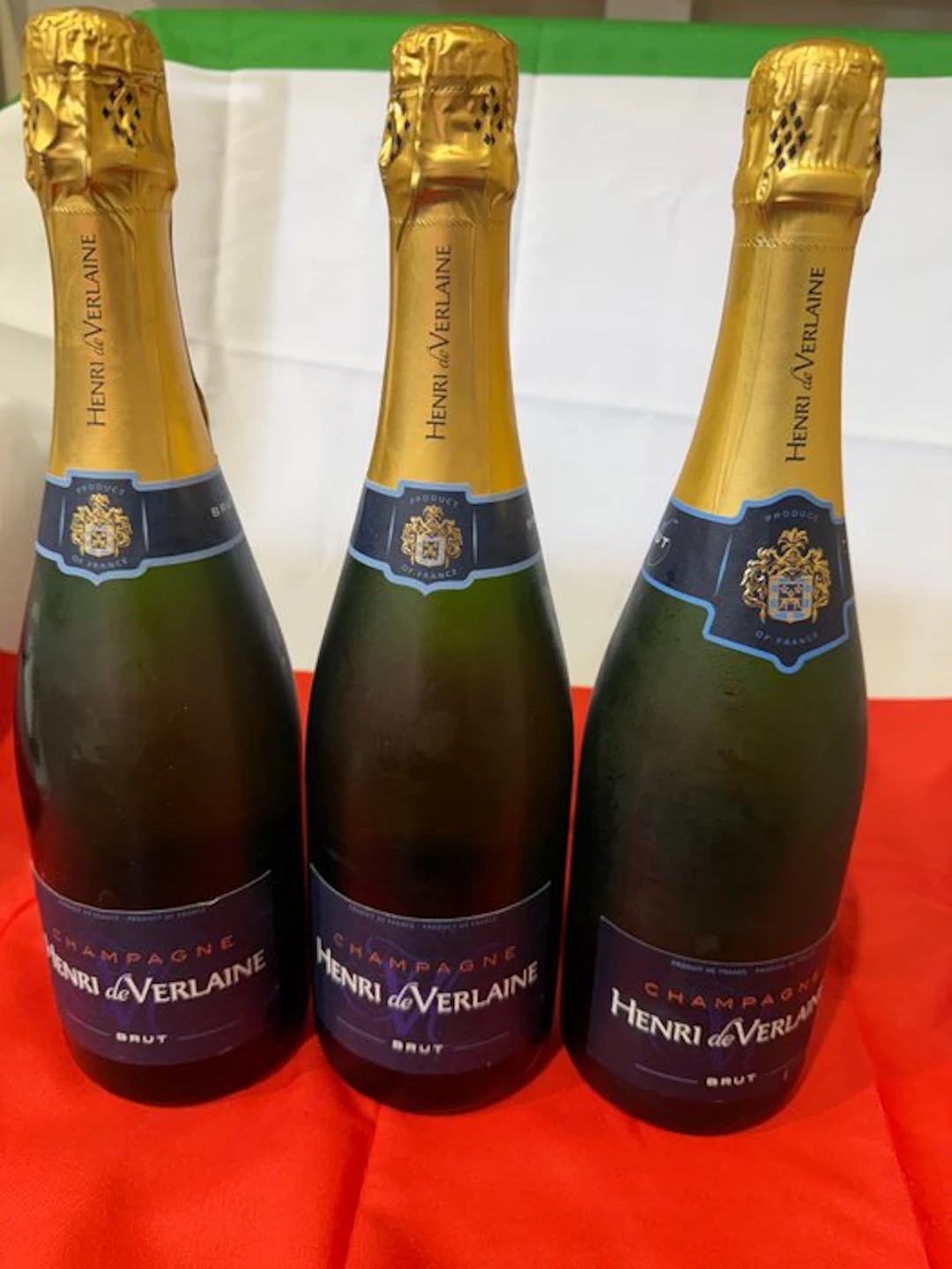 Henri de Verlaine, Henri de Verlaine Brut - Champagne Brut - 3 Bottles (0.75L)