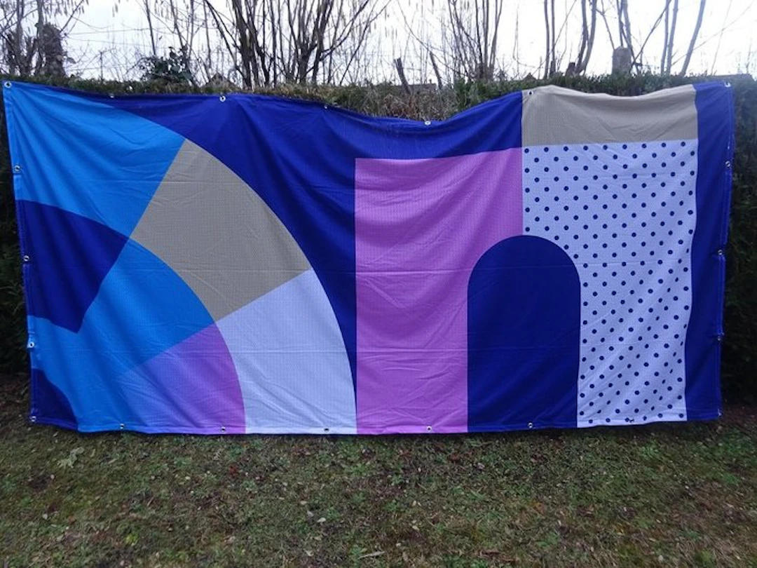Flag - Banderole jeux olympiques et paralympiques Paris 2024 - France