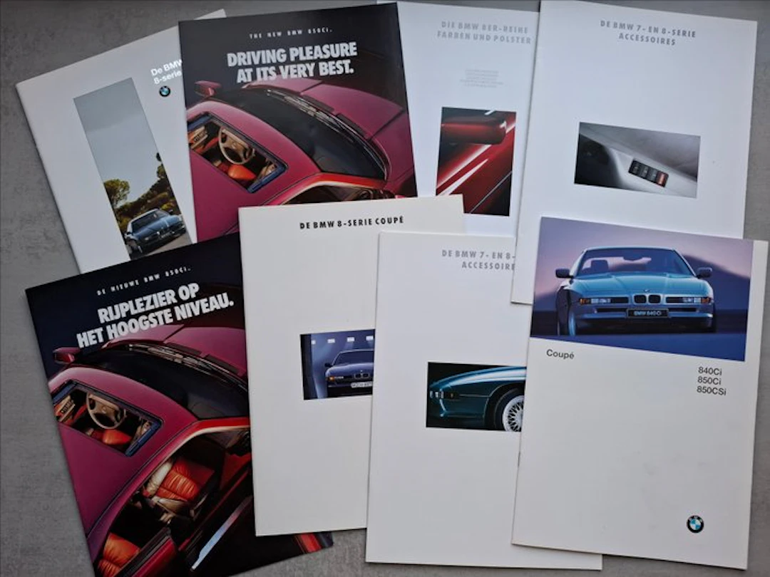 Brochure - BMW - 8-series - 840 Ci - 850 Ci - 850 CSi...