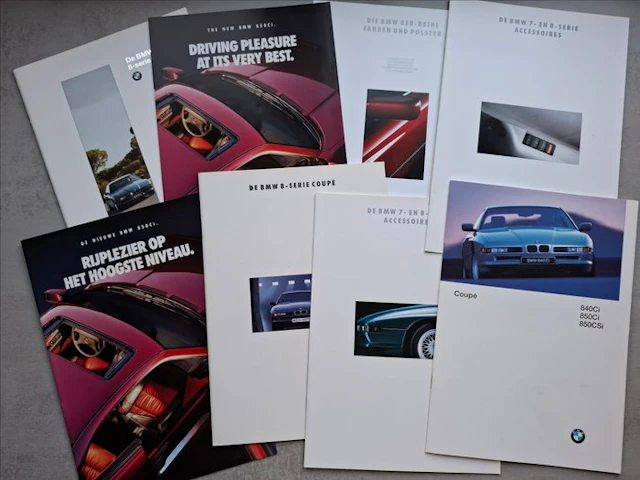 Brochure - BMW - 8-series - 840 Ci - 850 Ci - 850 CSi...