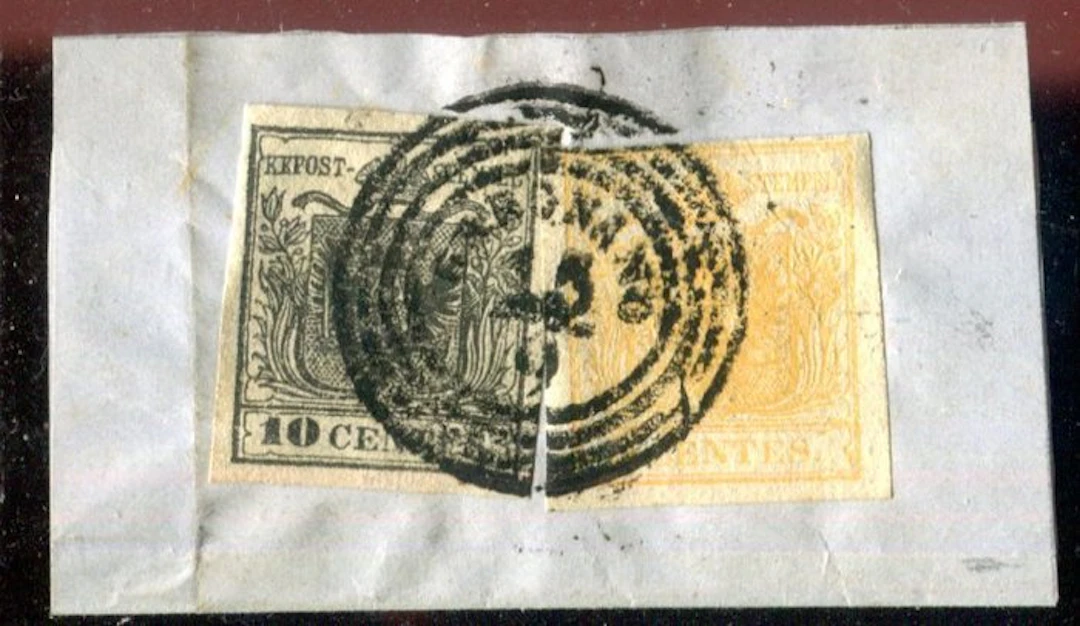 Italian Ancient States - Lombardo Veneto 1850 - Postage...