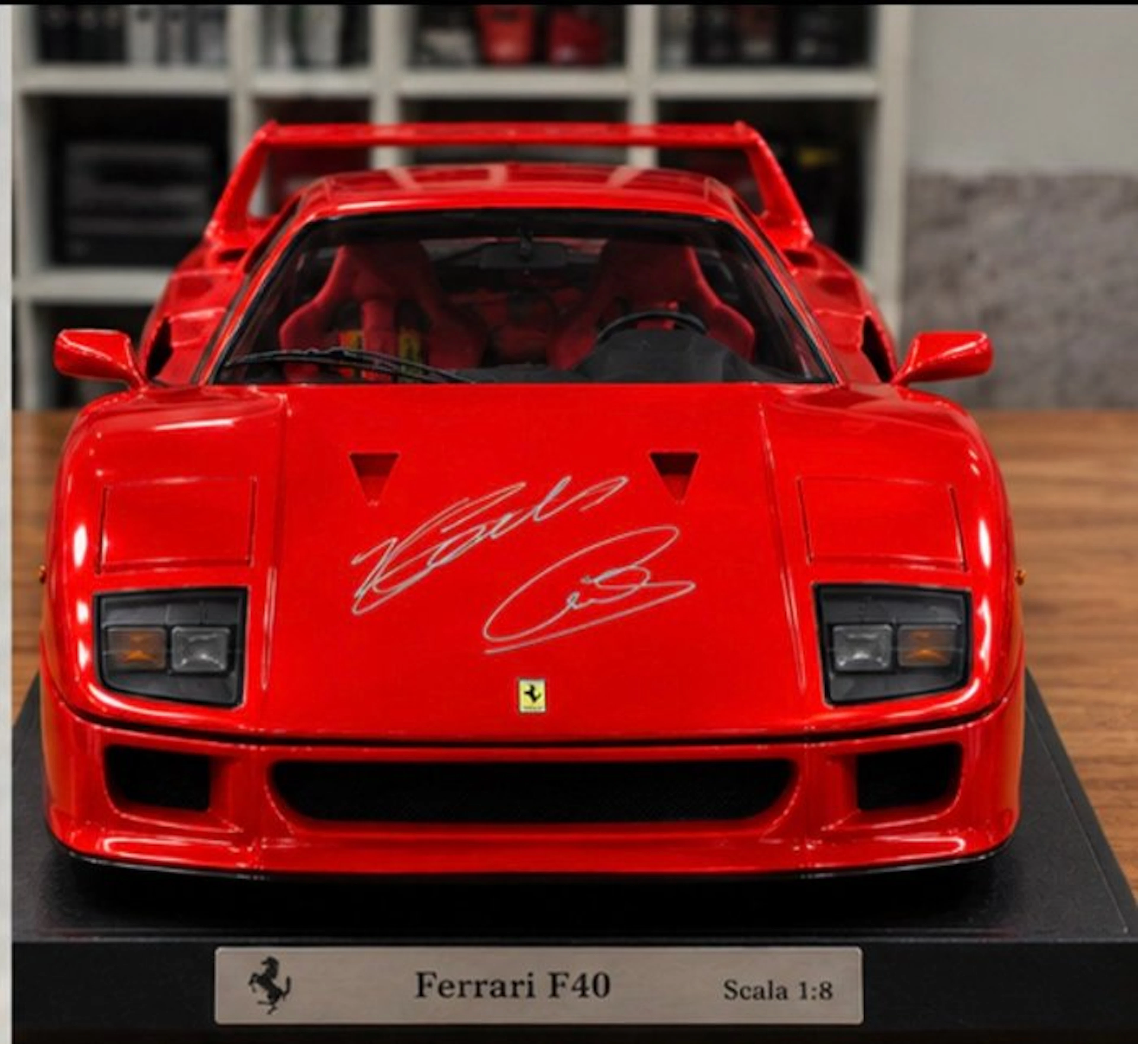 Lewis Hamilton / Charles Leclerc - 1990 - Scale 1/8 model car