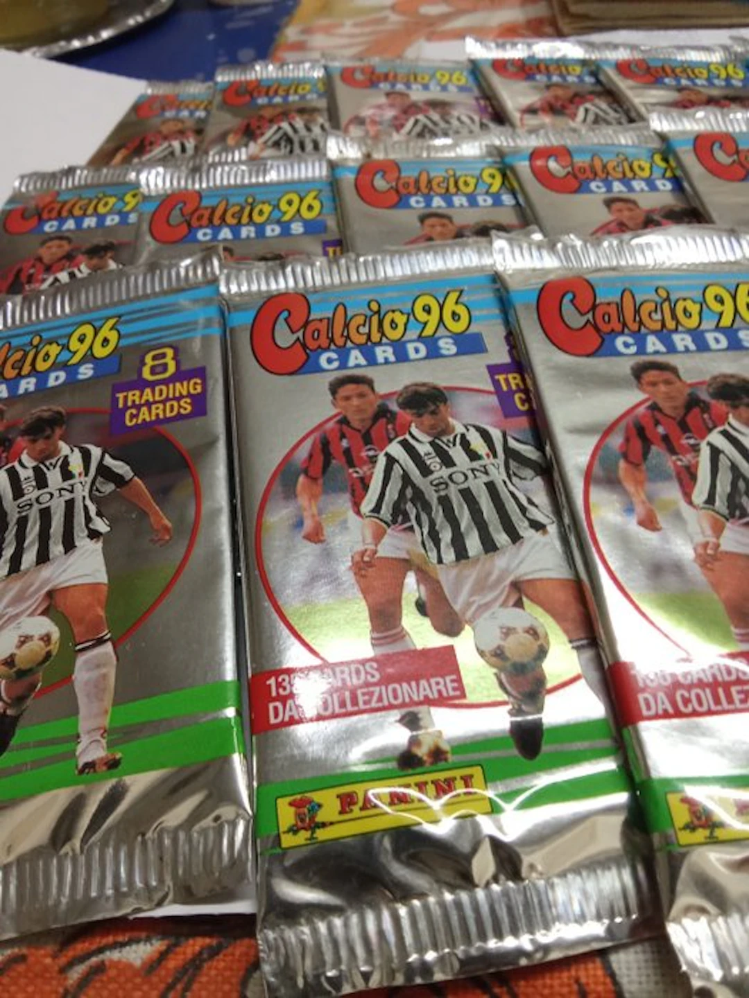 Panini - 16 Booster pack - Calcio 96 Cards