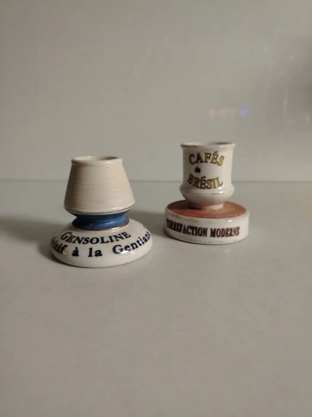 Gensoline - Cafés du Brésil - 1900-1920 - Pyrogen - Sign - Earthenware