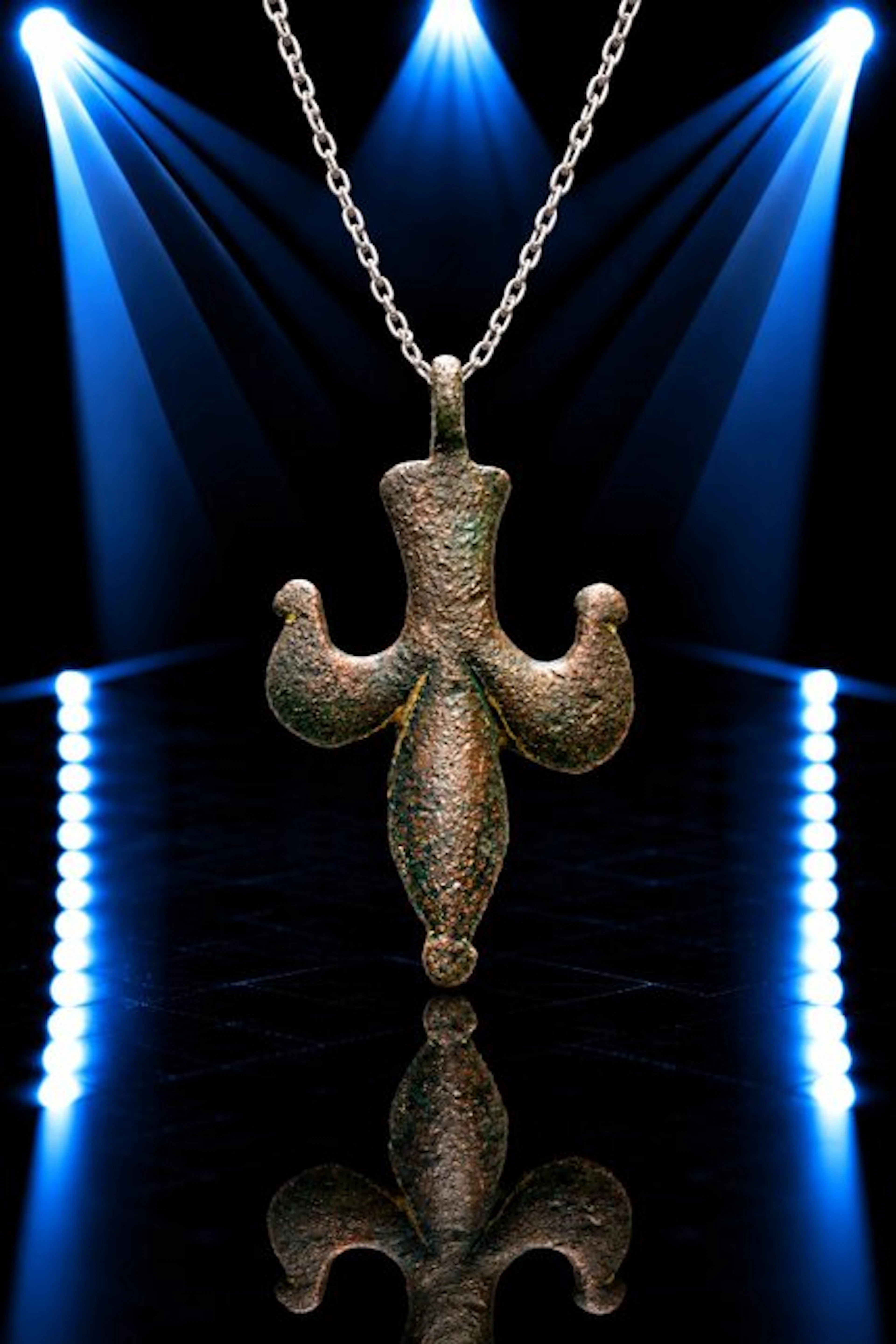 Crusader–Byzantine Style Bronze “The Sacred Flower of...