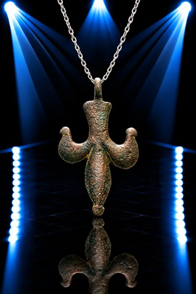Crusader–Byzantine Style Bronze “The Sacred Flower of...